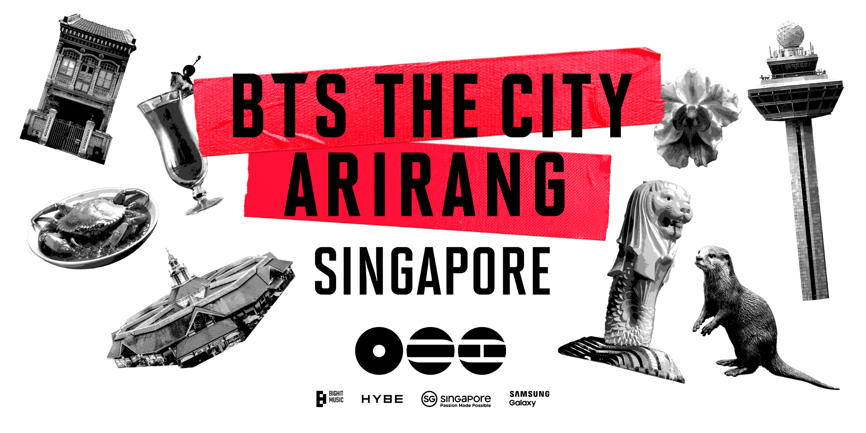 Key visual for BTS THE CITY ARIRANG SINGAPORE