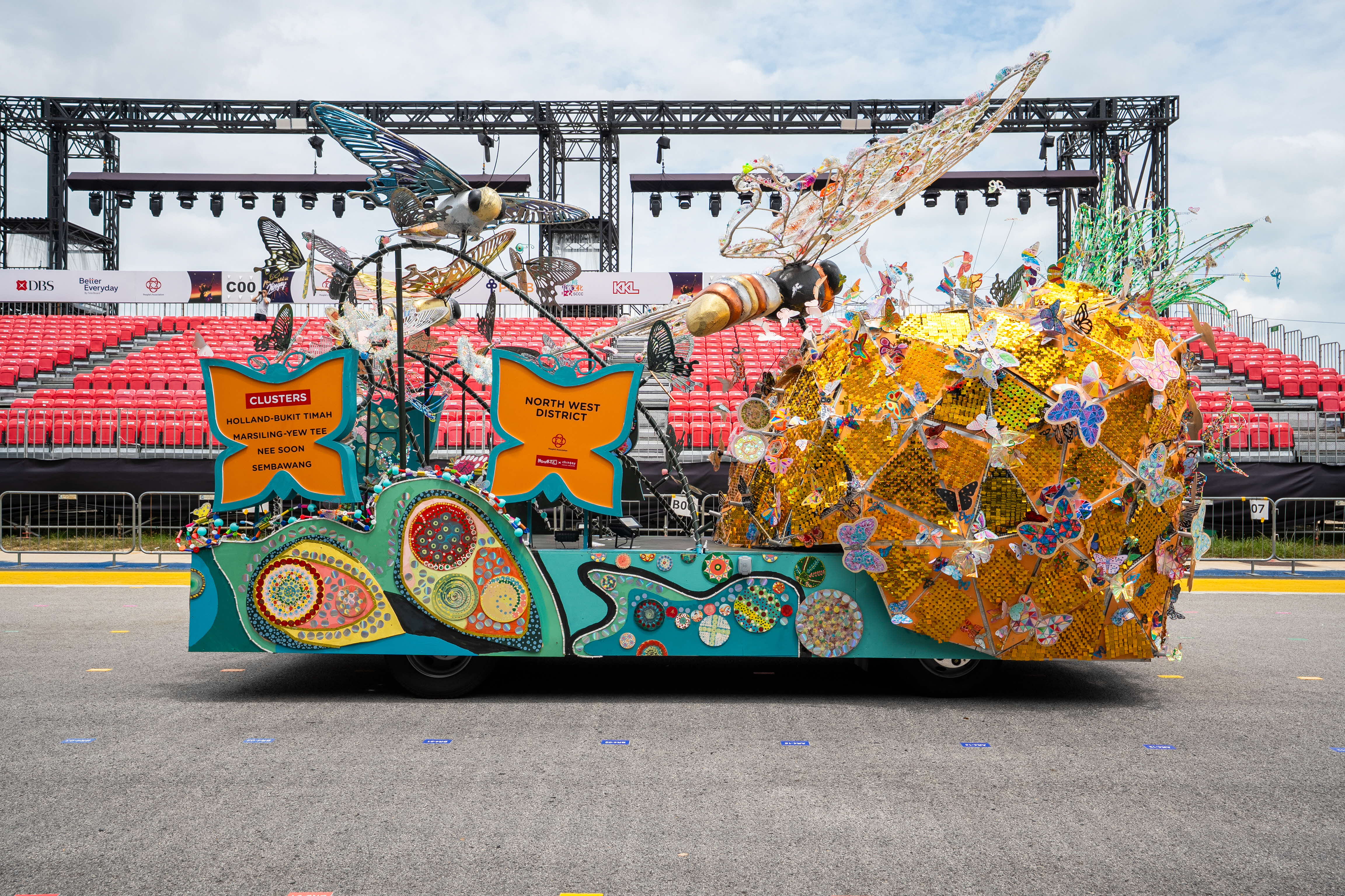 Float 3: Metamorphosis of Hope (North West District)