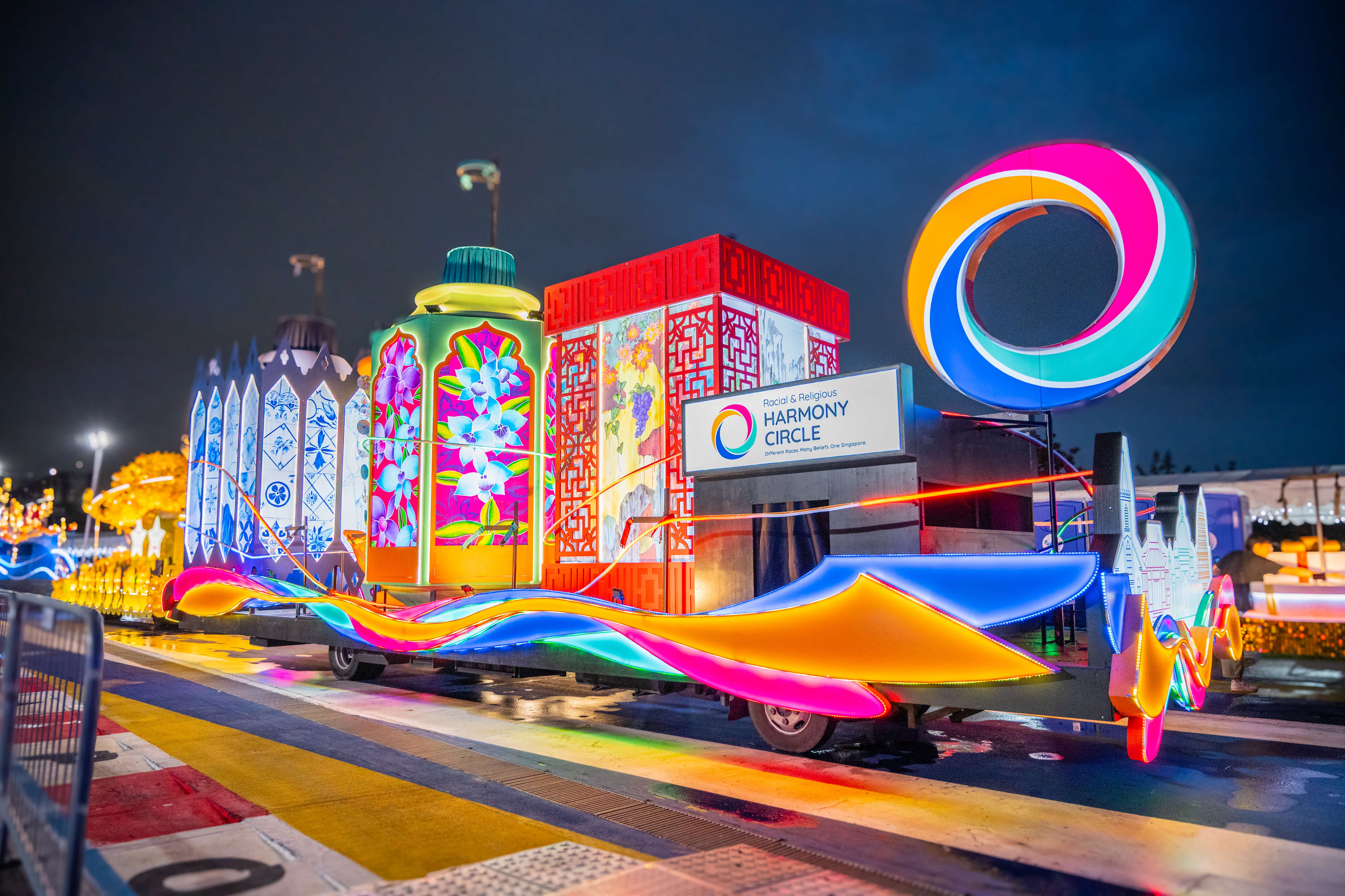 Float 2: The Harmony of Lights (Presented by Racial and Religious Harmony Circle)