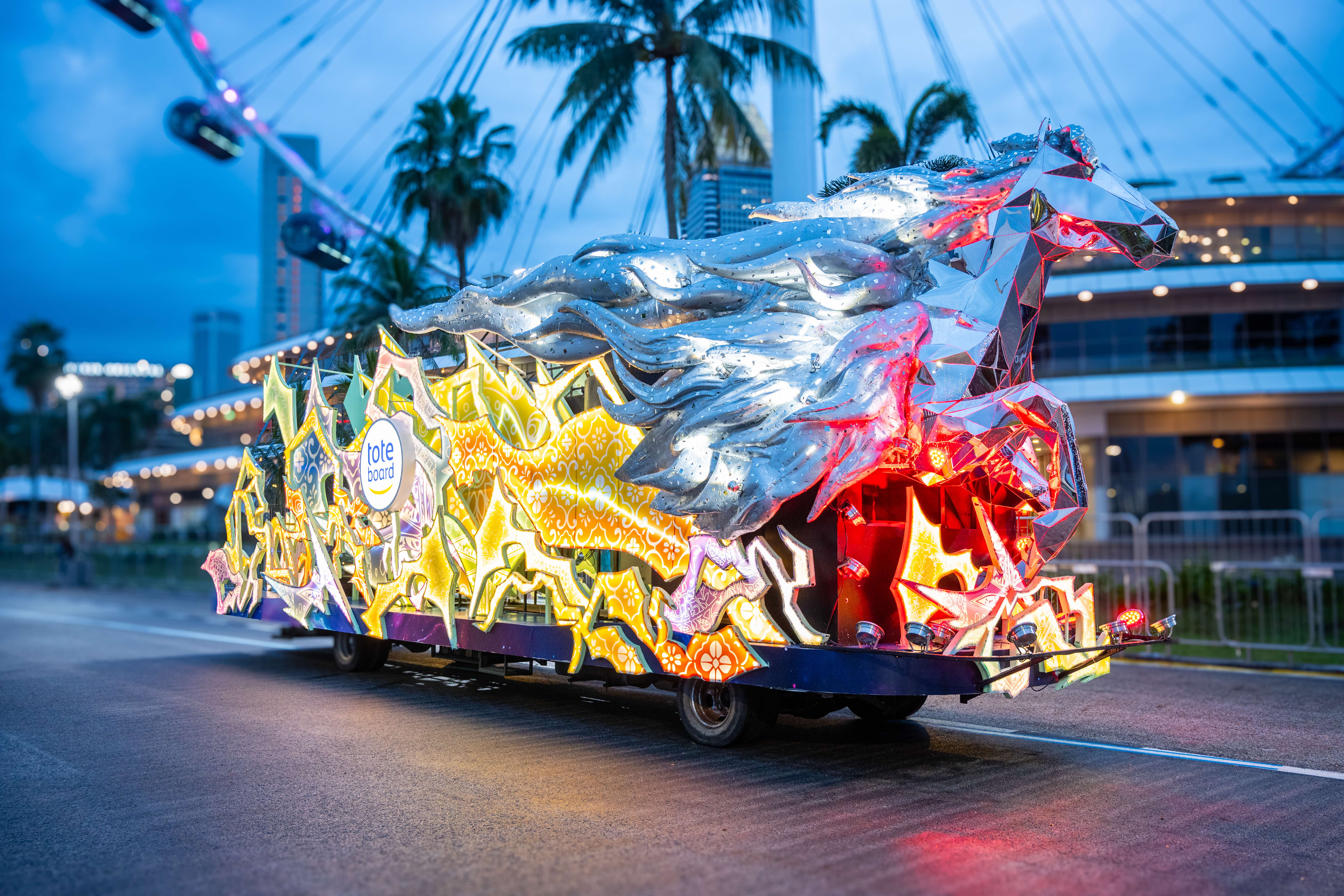 Float 1: The Flying Horse (Presented by Tote Board)