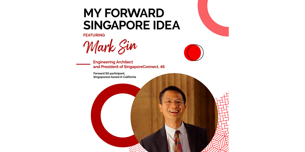 Forward SG participant shares idea for a better Singapore | ForwardSG