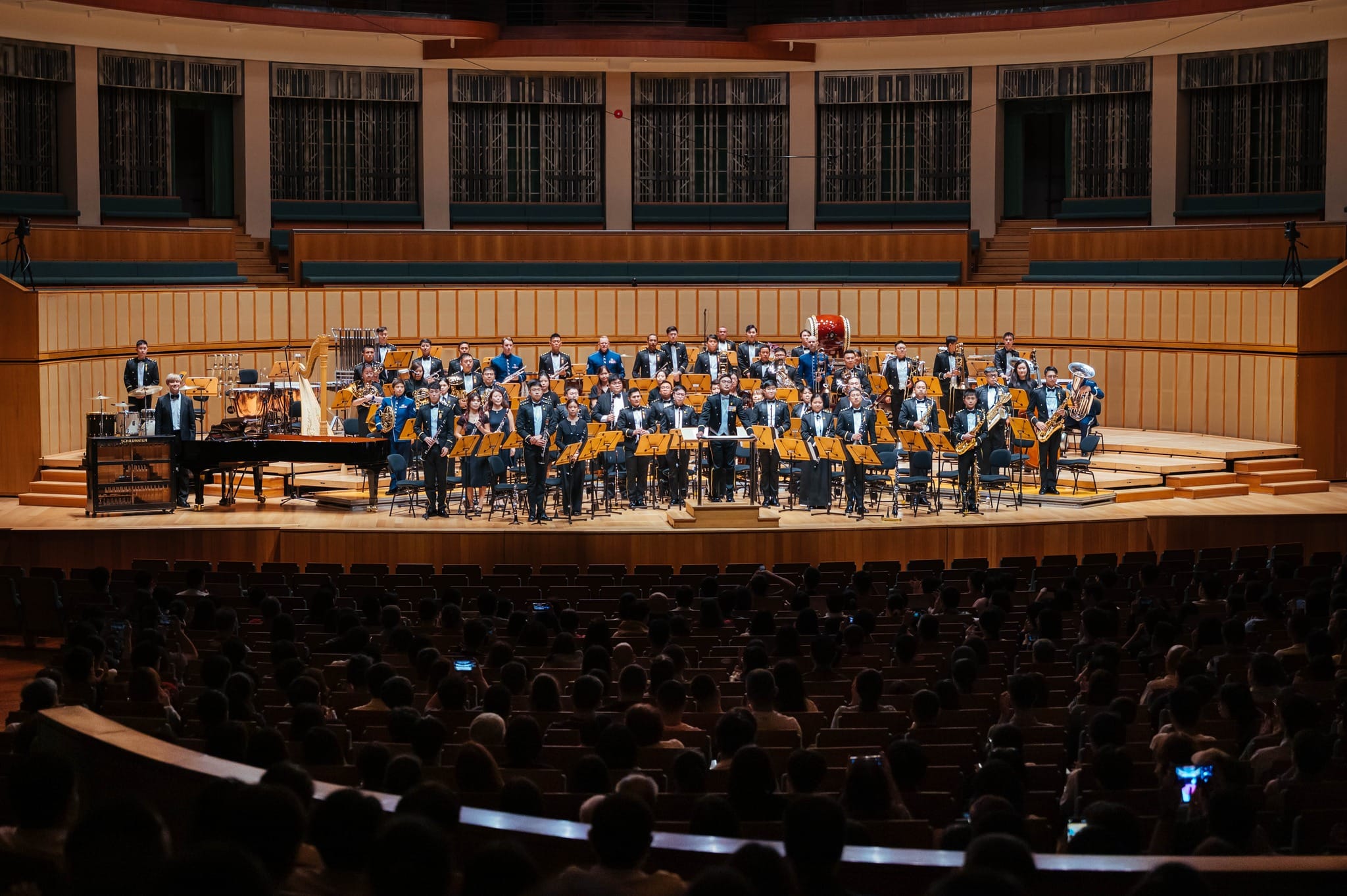 Bostock and SAF Central Band