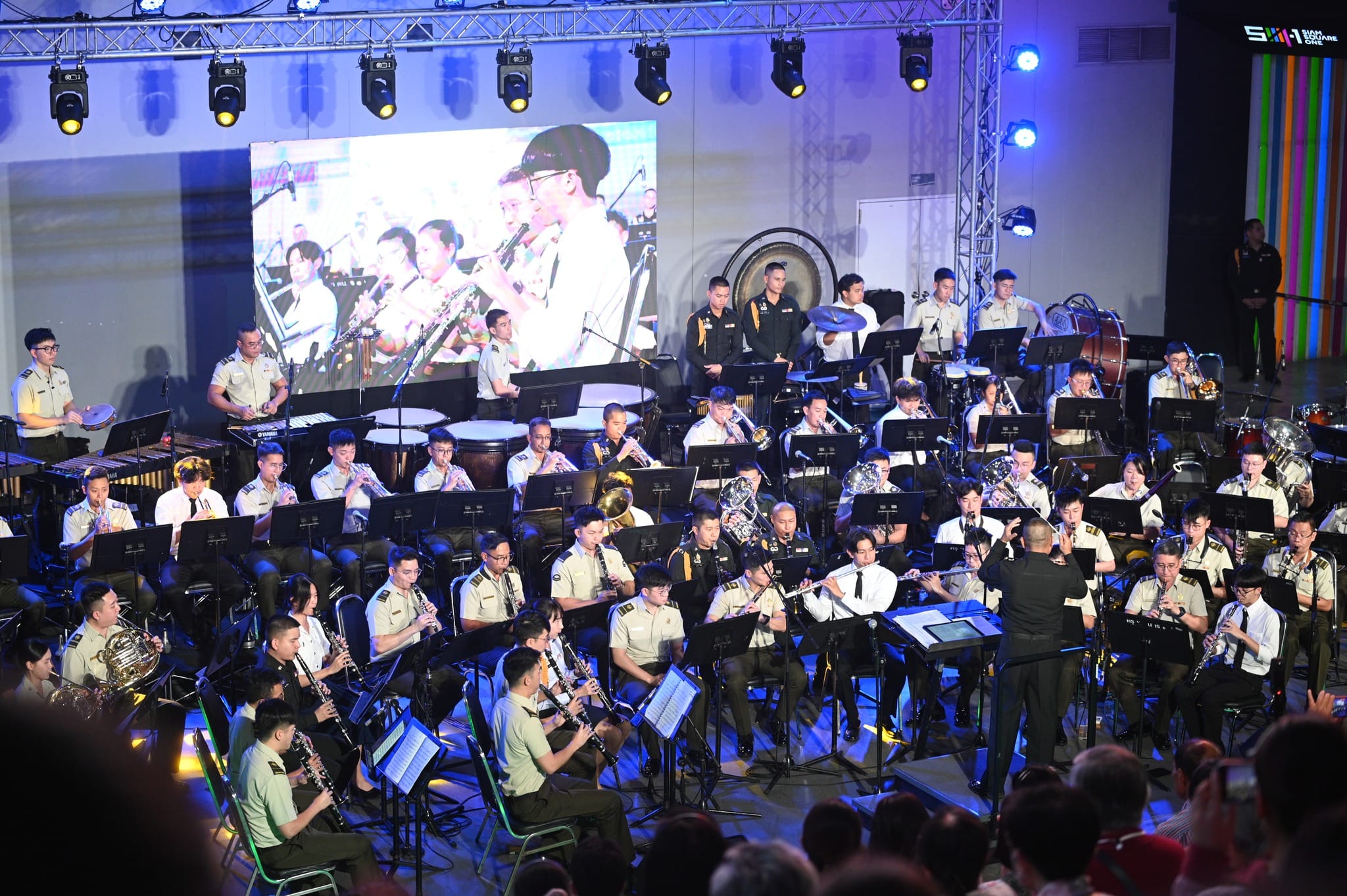 The performance was broadcasted on local Thai network TV5 HD Live.