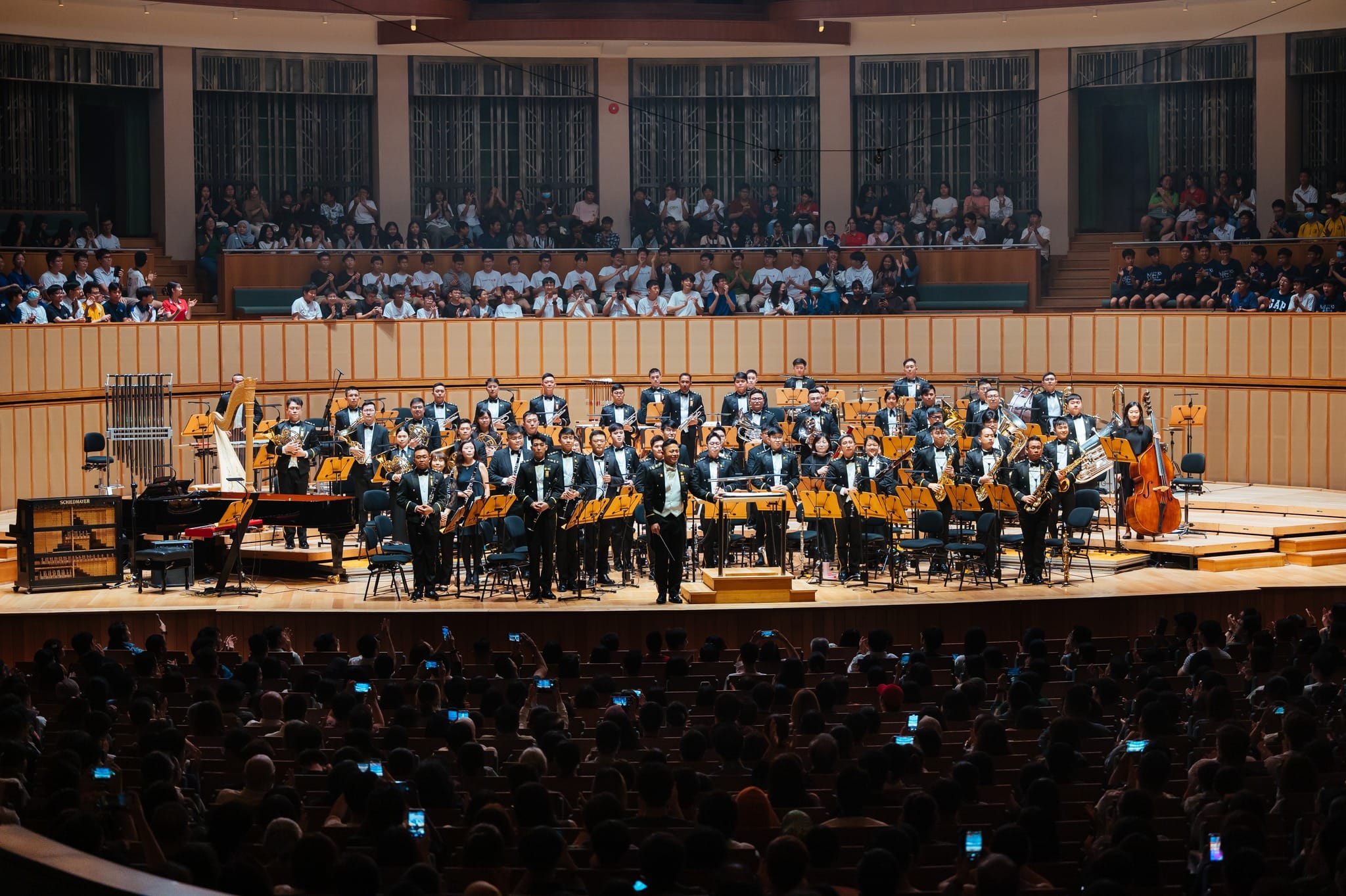 The SAF Central Band would like to extend its heartfelt thanks to our wonderful audience for your generous support.