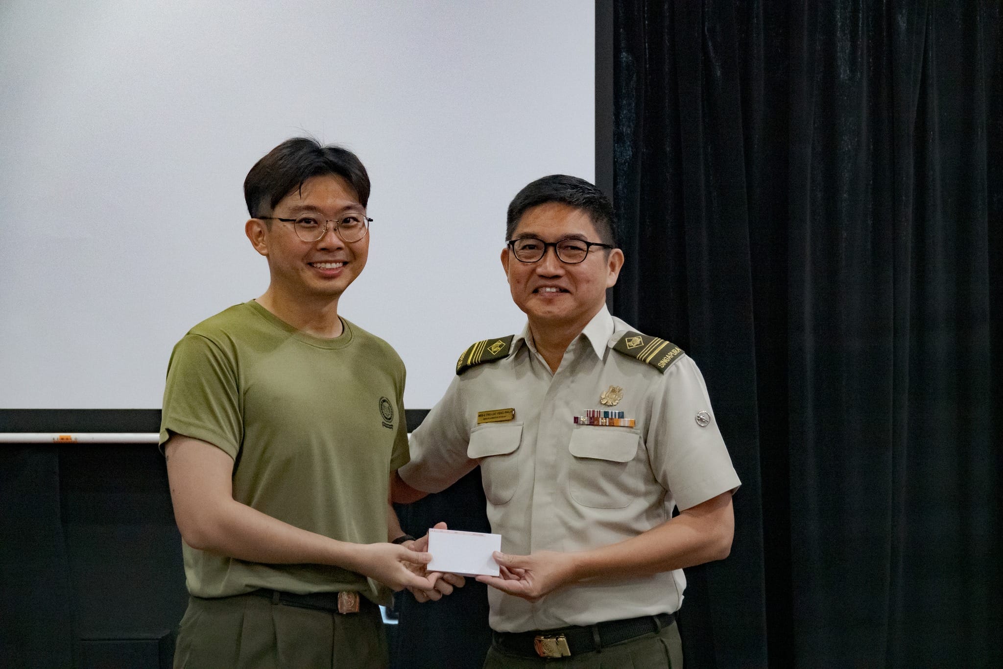 Presentation of NS Excellence awards.