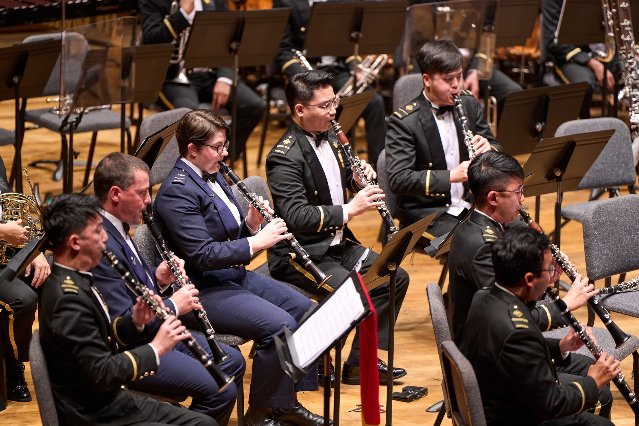 The SAF Central Band was privileged to perform alongside select musicians from the RAAF.