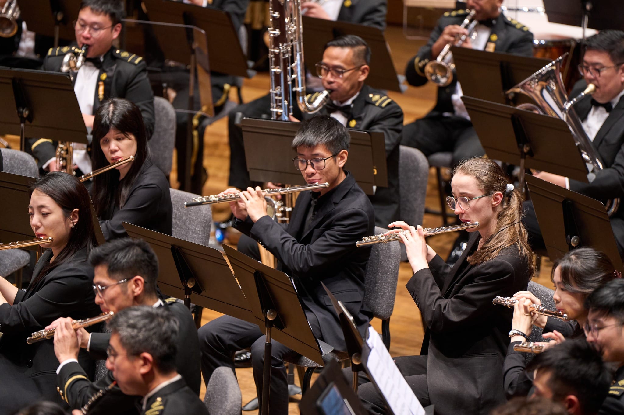 The band was joined by conservatory students from YST Conservatory and the Australian universities.