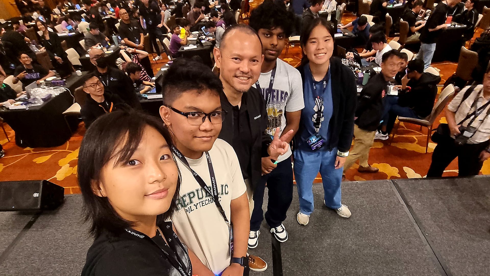 Mr Zaqy Selfie with Sentinel Participants