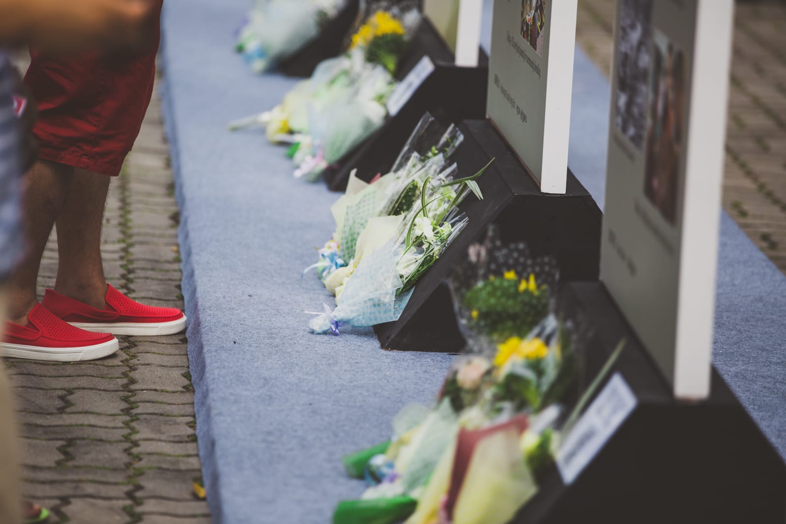 Photos from memorial