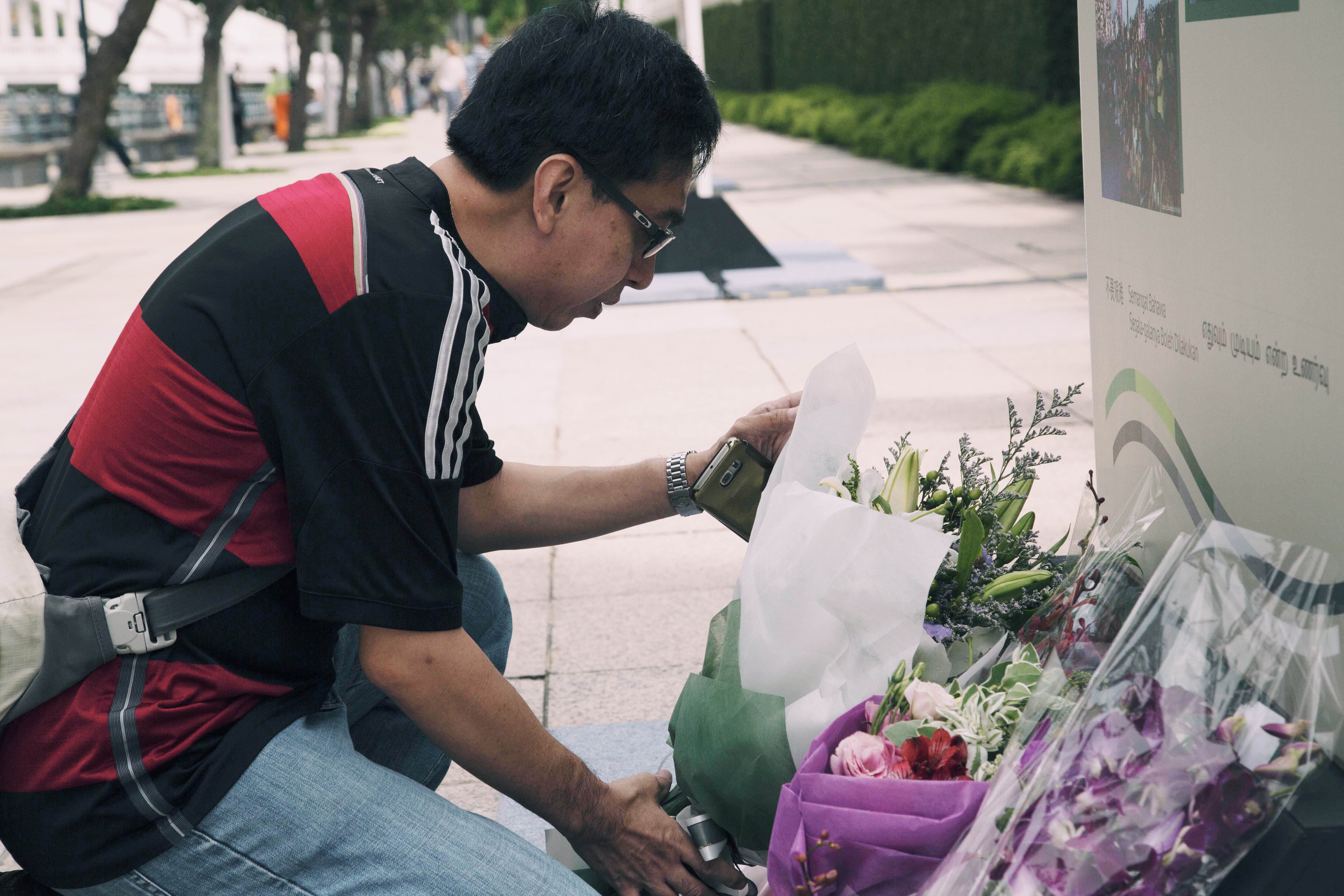 Pictures from memorial