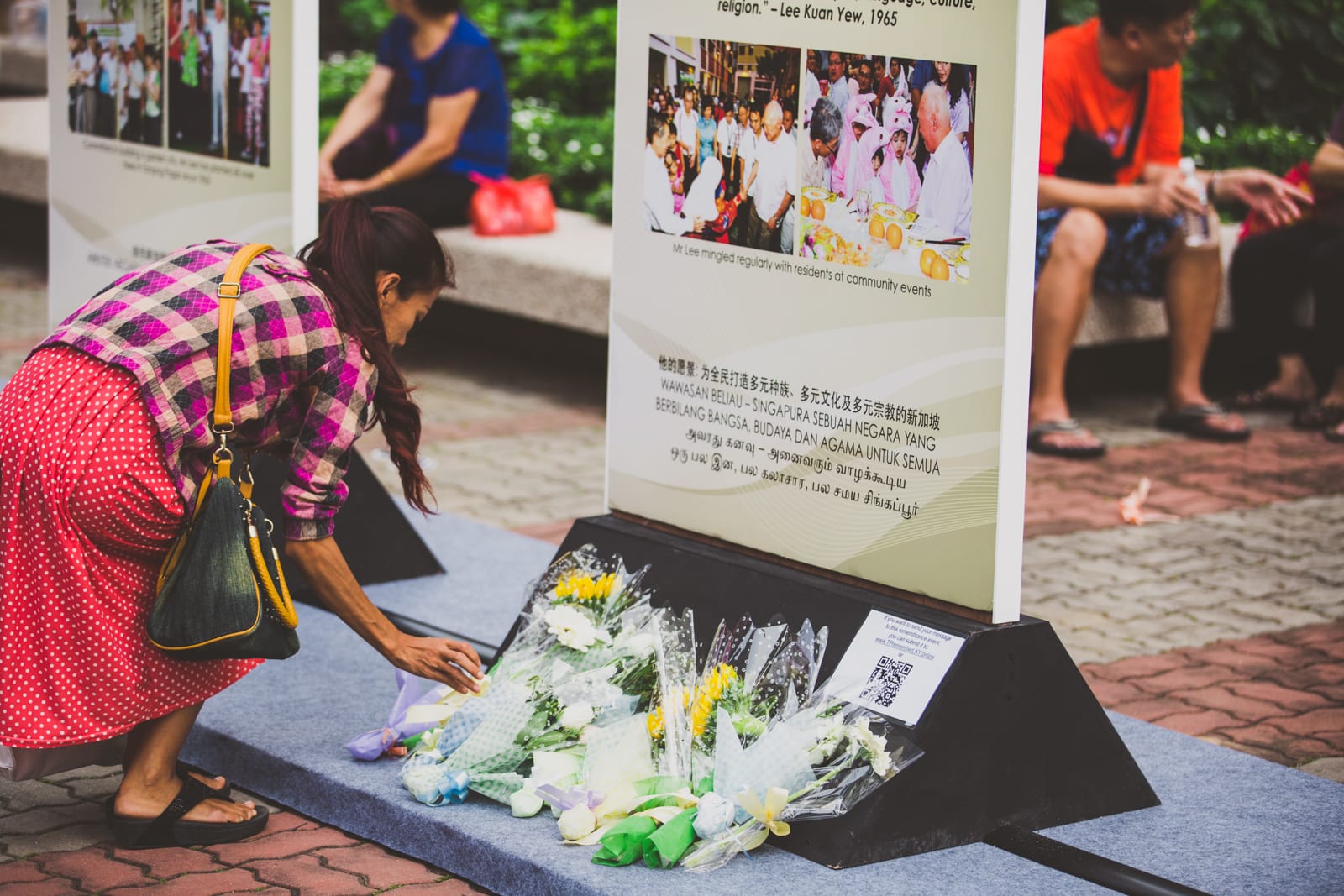 Pictures from memorial