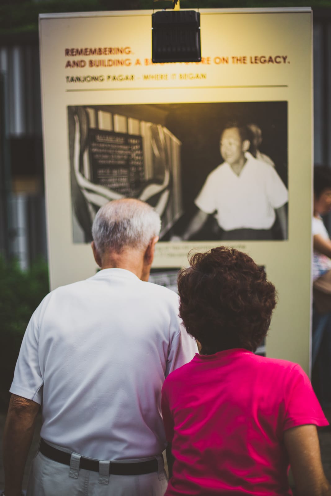 Photos from memorial