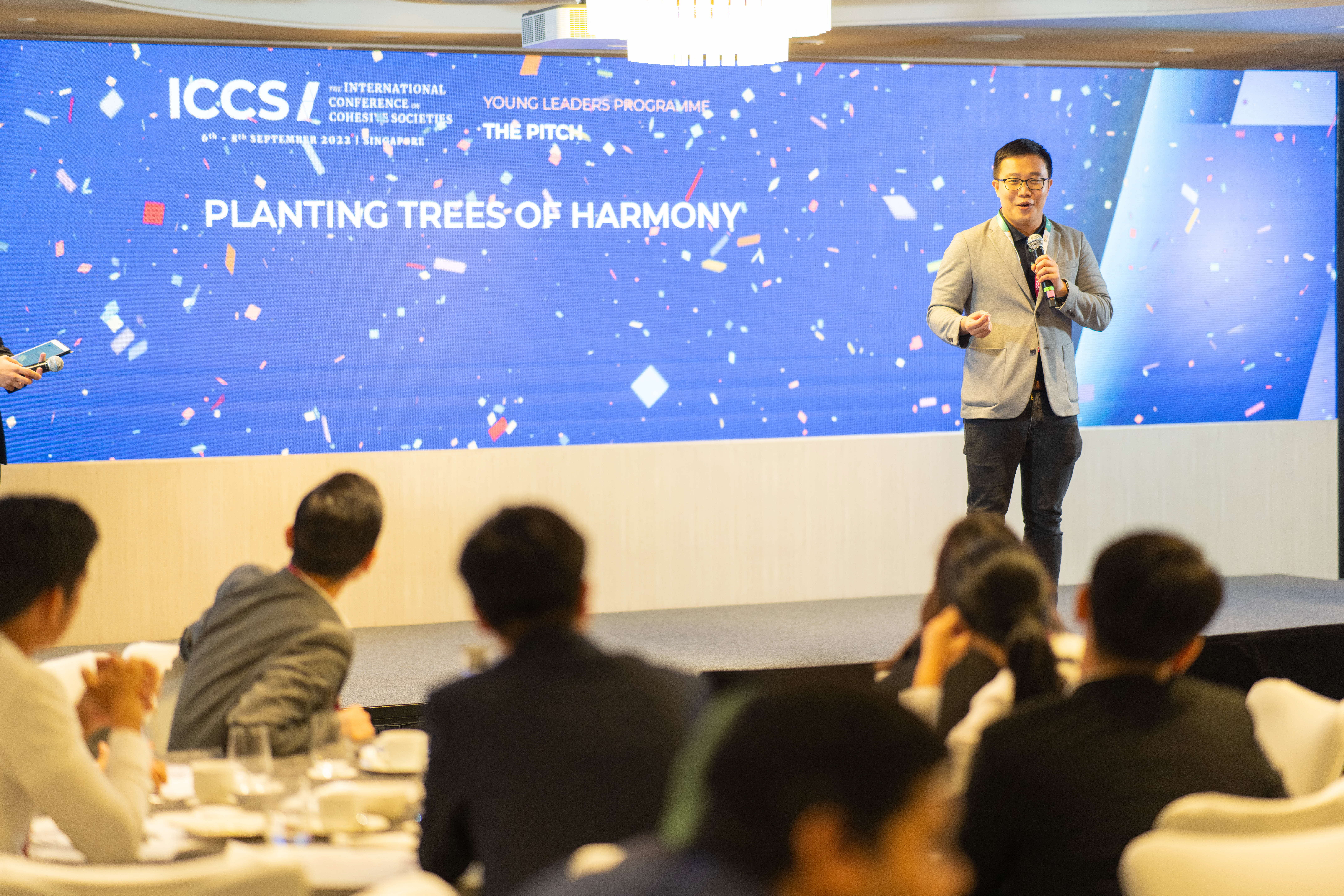 ICCS 2022 closed off with the YLP delegates pitching their social cohesion projects