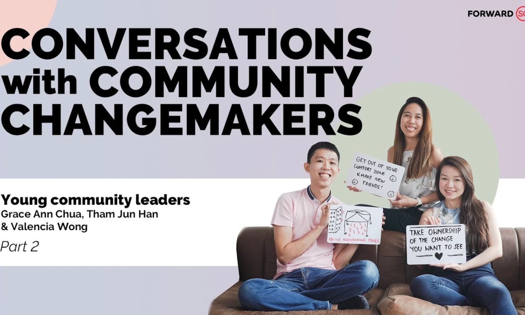 Video of conversations with changemakers