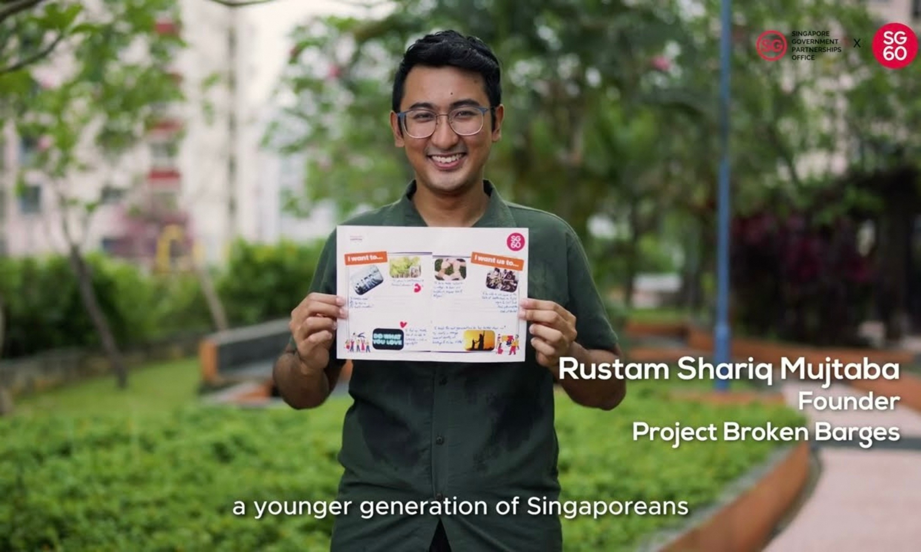 The video showcases how citizen-government partnerships can support diverse initiatives