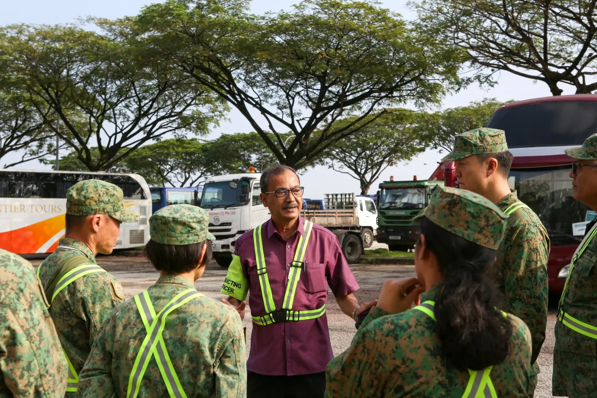 Singapore Army Conducts Mobilisation Exercise and Civil Resource ...