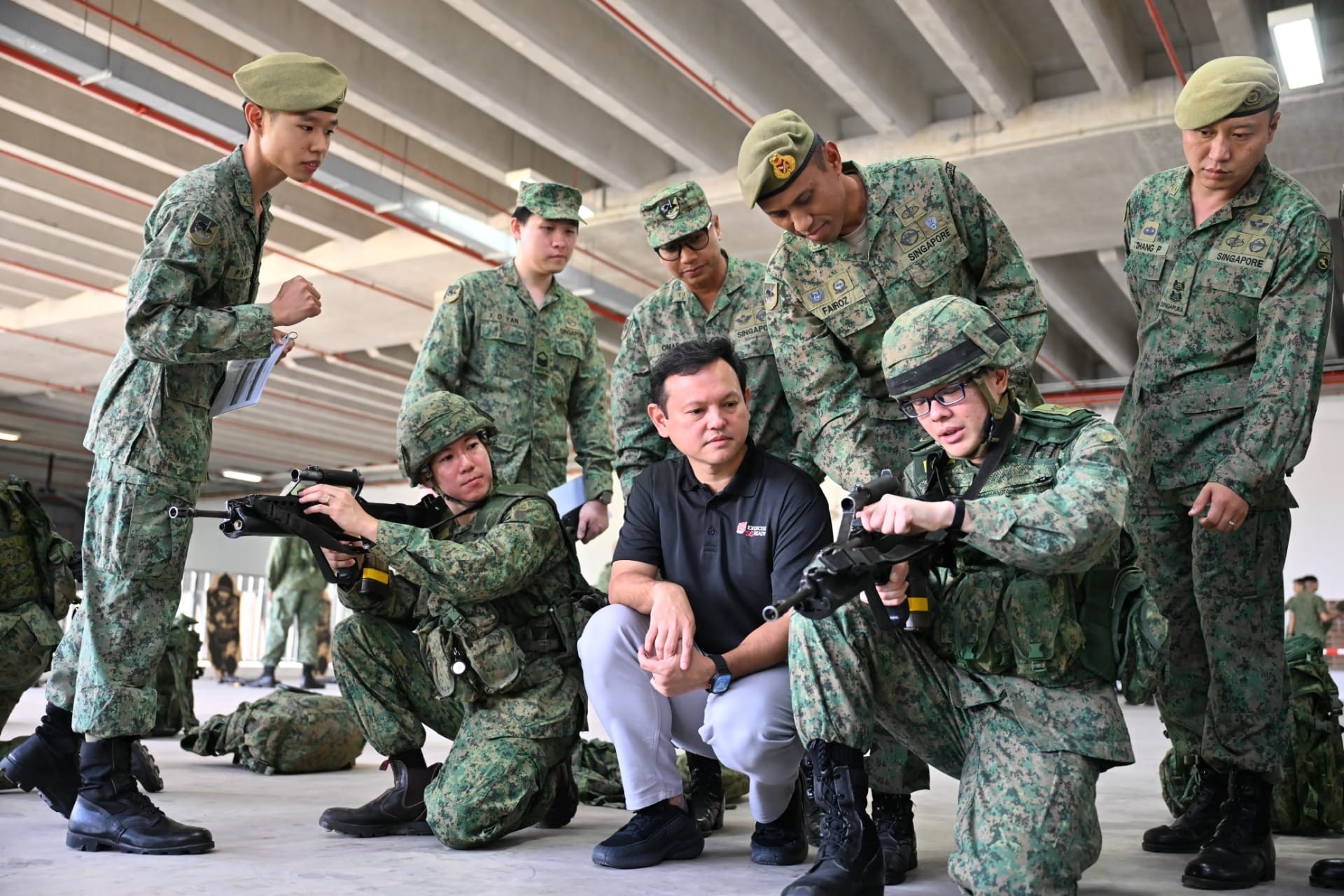 Singapore Army Conducts Mobilisation Exercise and Civil Resource ...