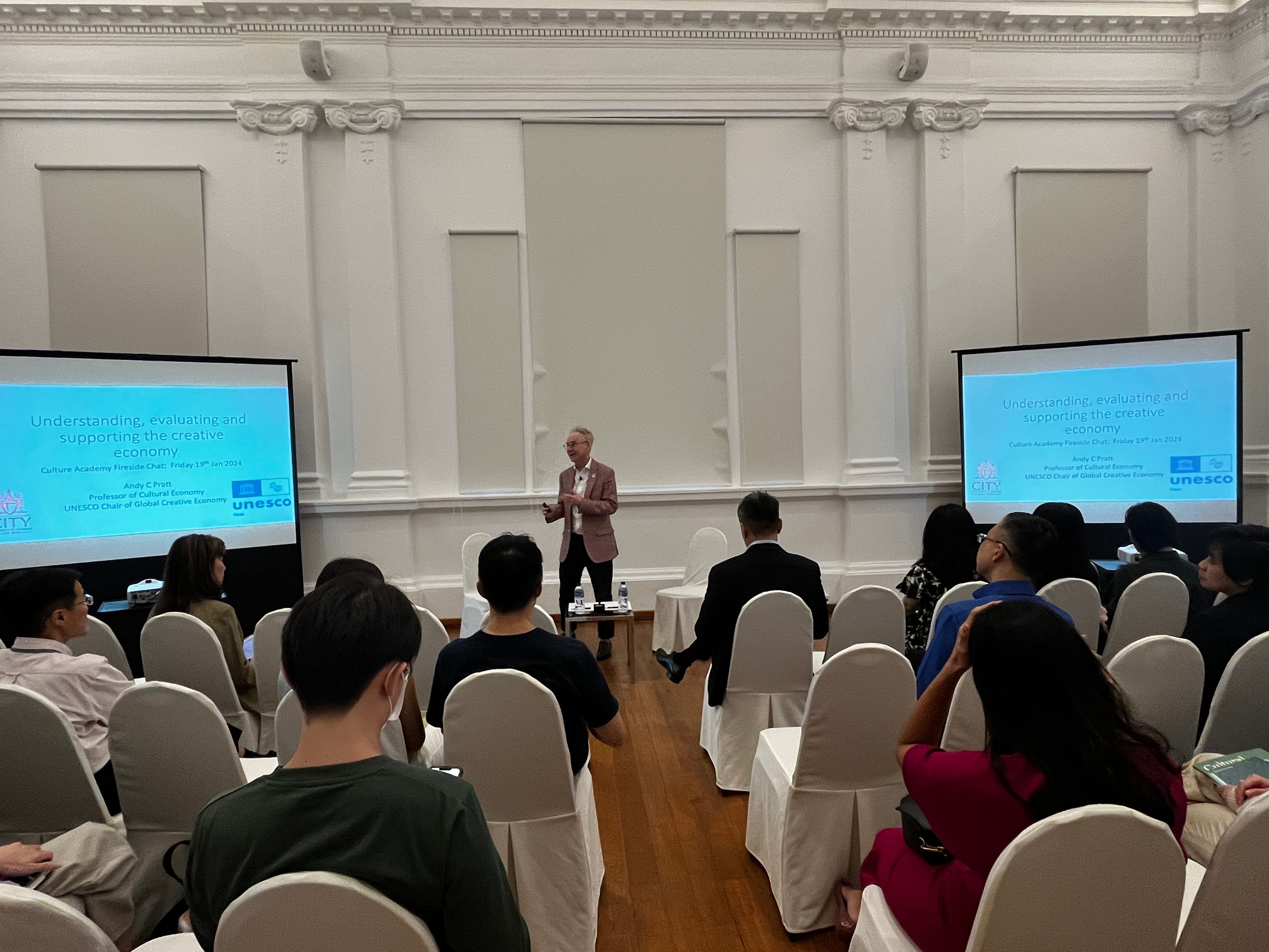 Fireside Chat with Professor Andy Pratt