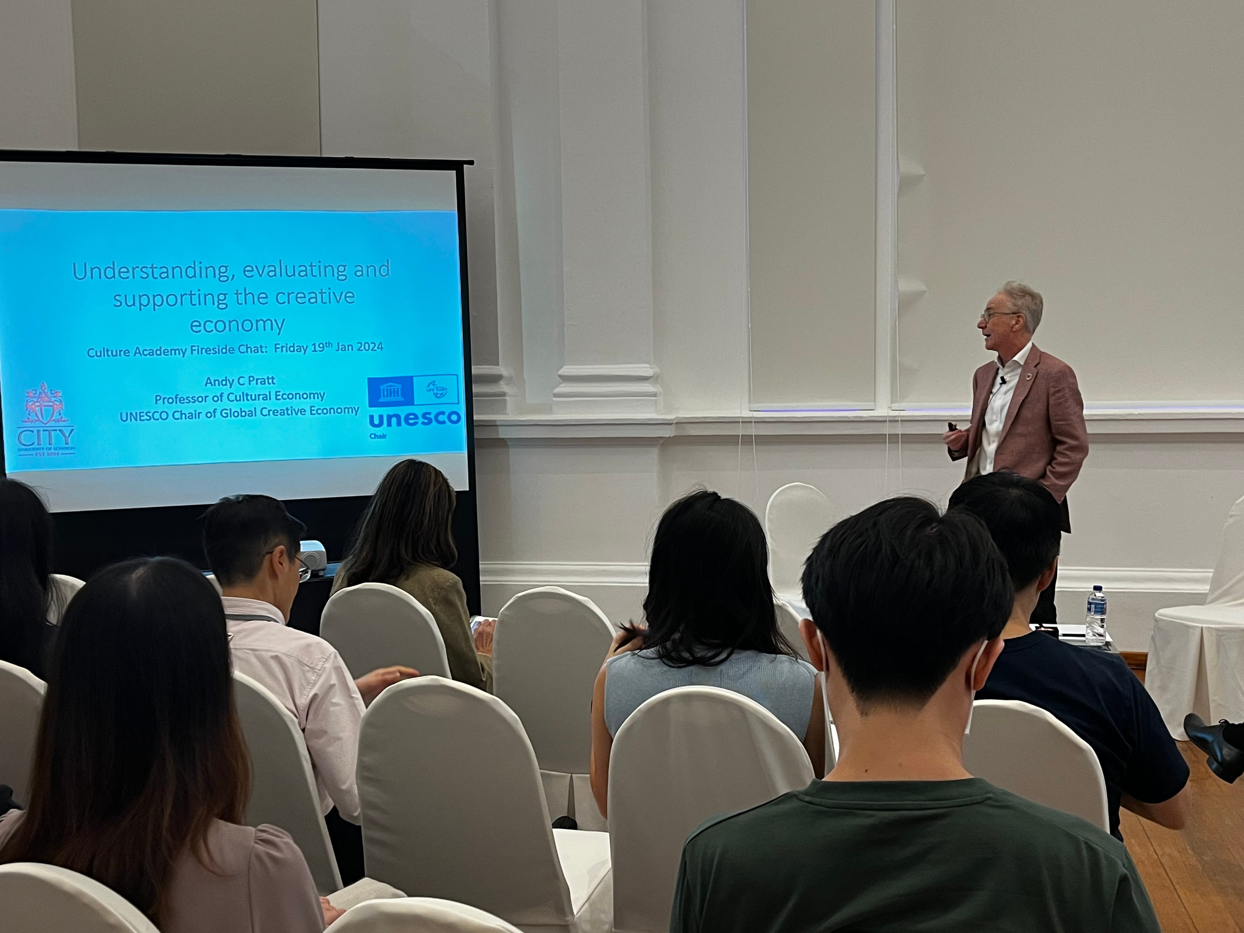 Fireside Chat with Professor Andy Pratt