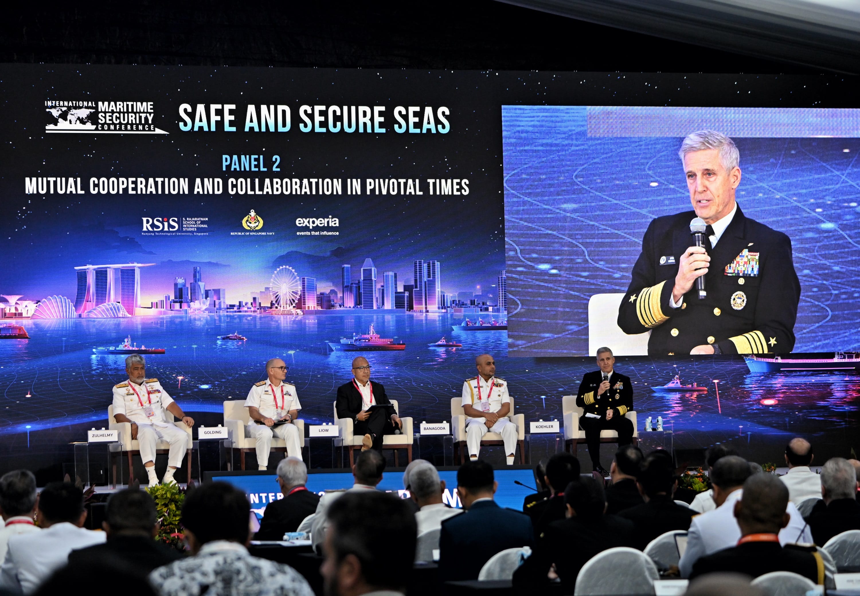 Panel discussion on "Mutual Cooperation and Collaboration in Pivotal Times" at IMSC 2025.