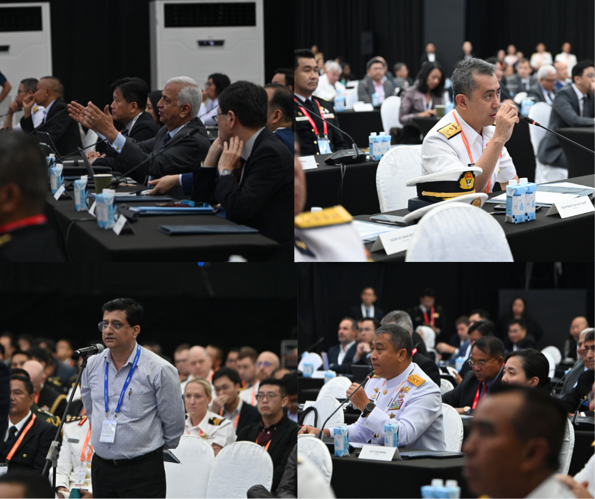 Participants engage during a session at the International Maritime Security Conference.