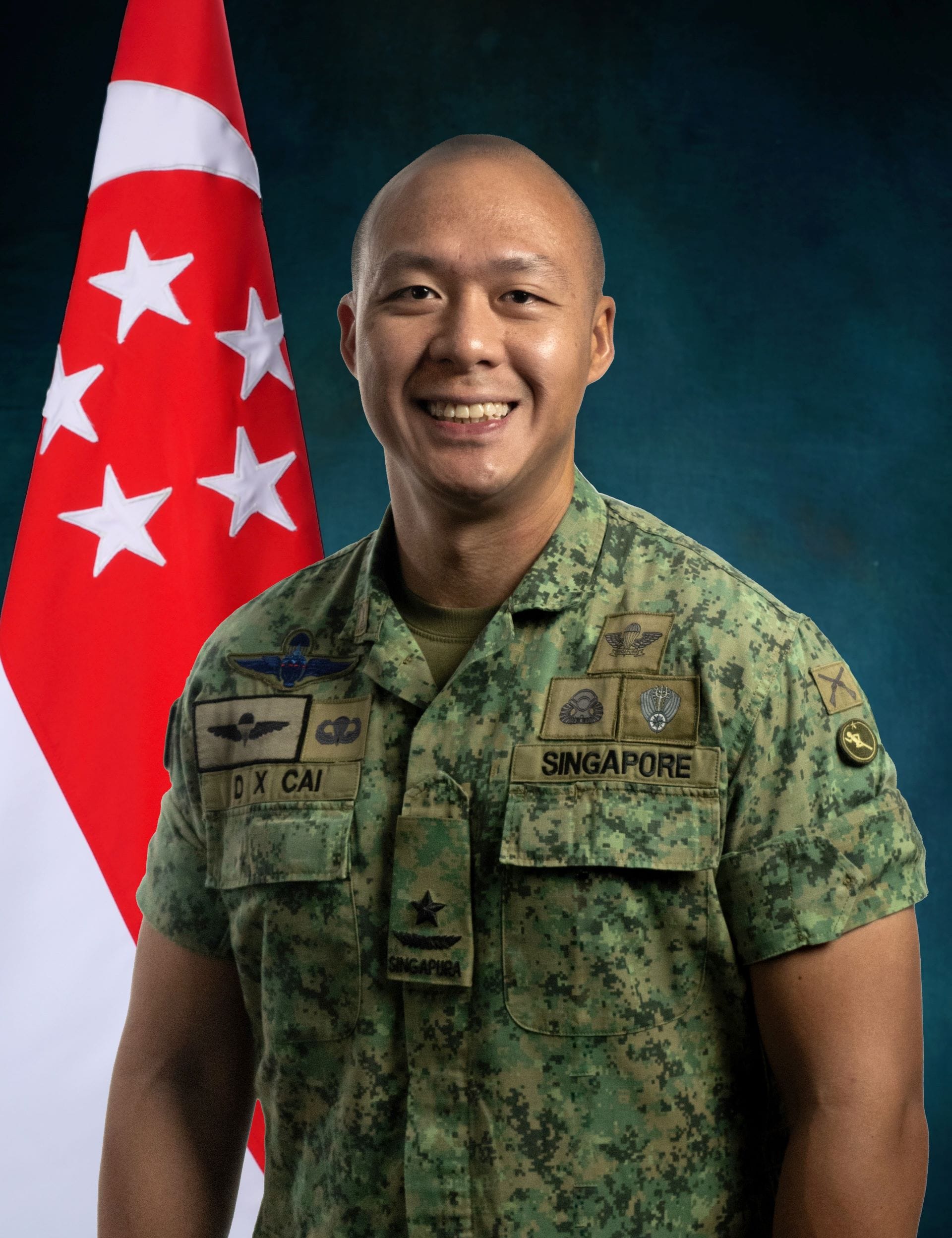 Brigadier-General Cai Dexian, currently Commander, 3rd Singapore Division, will take over as the Chief of Army on 21 March 2025.