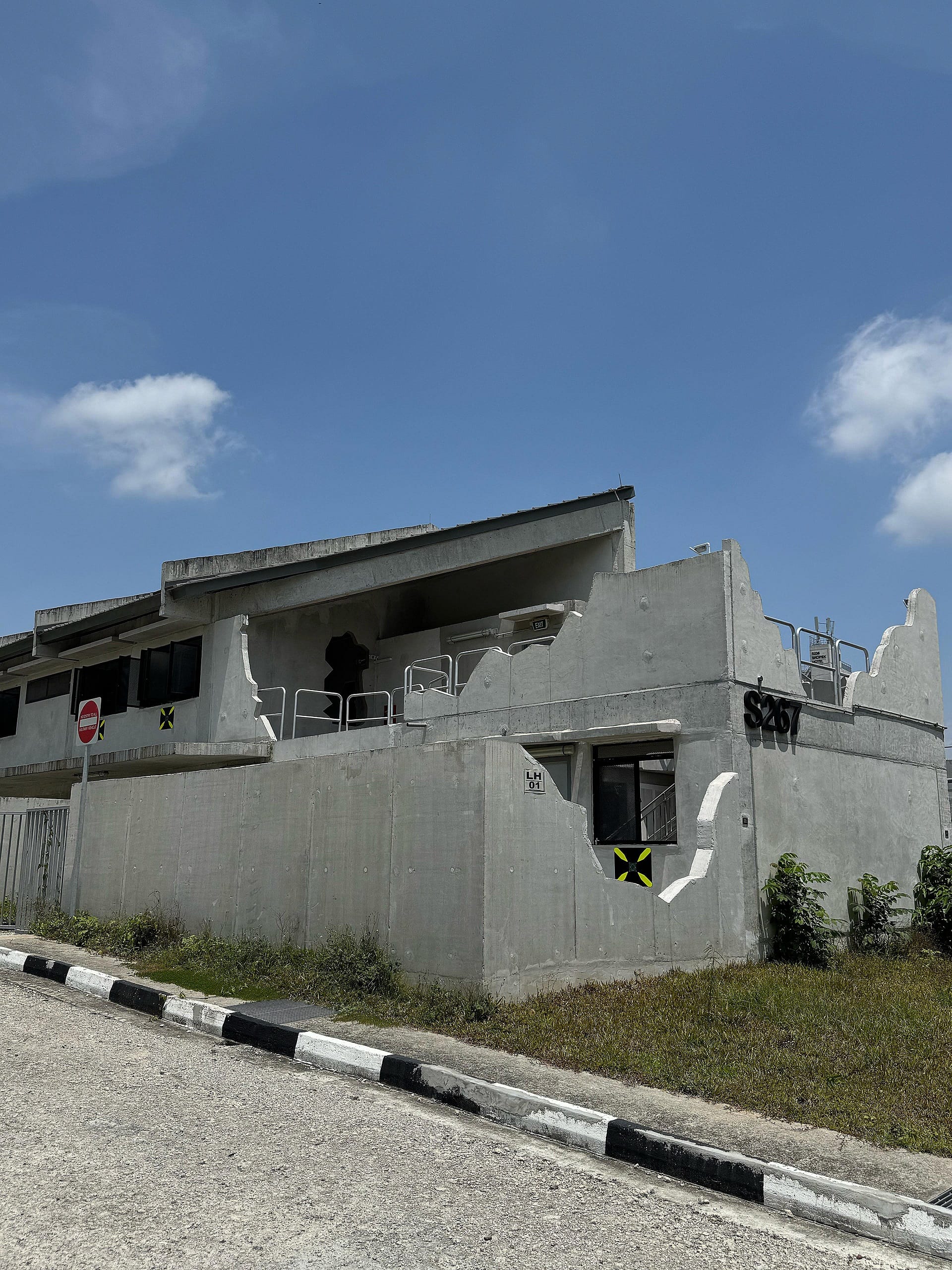 1. Damaged Building