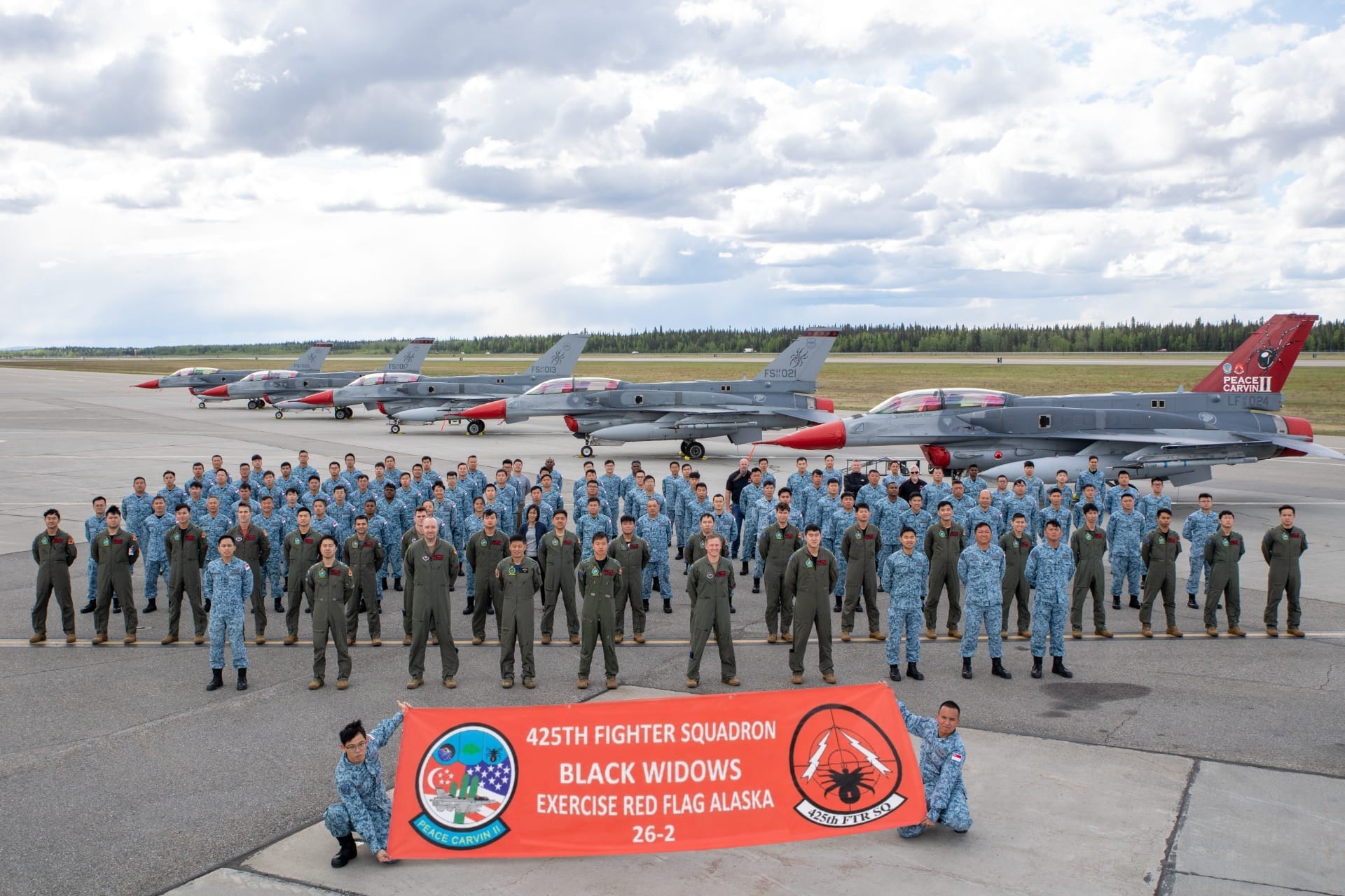The RSAF's Peace Carvin II clinched the "Top Sorties Generated" award, reflecting the combined excellence between the aircrew and ground crew in delivering sustained operational performance.
