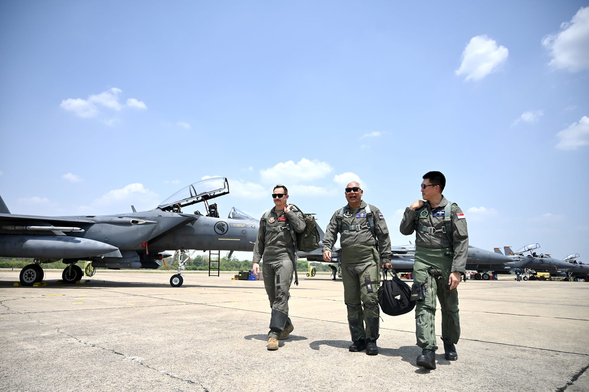 Rtaf Rsaf Singapore, Thailand and the United States Participate in 32nd Edition ...