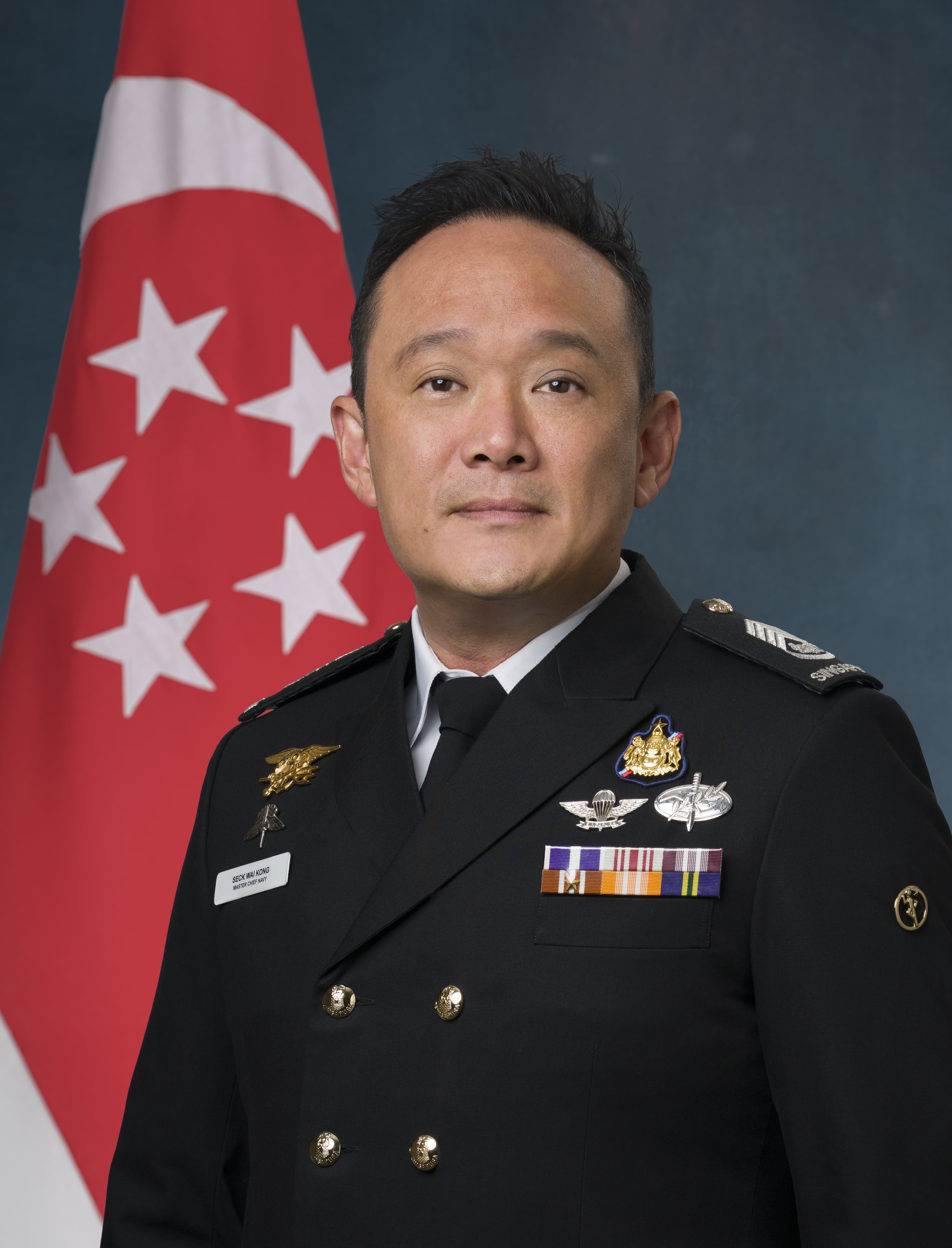 Master Chief Navy Senior Warrant Officer Seck Wai Kong