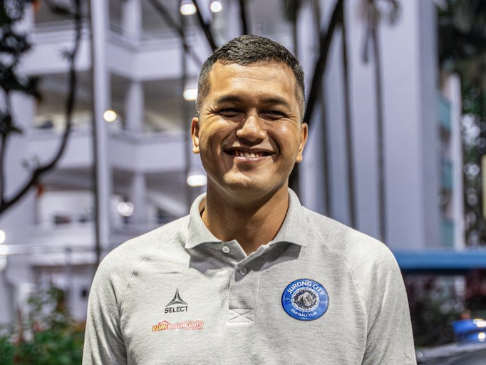 Fazri smiling