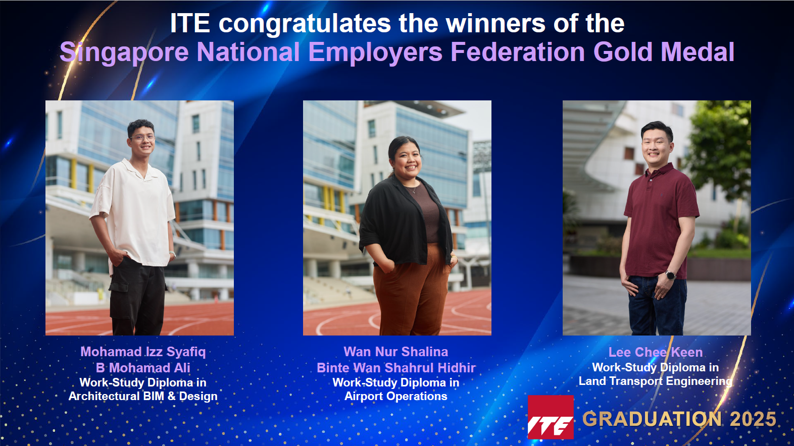 Singapore National Employers Federation Gold Medal 2025 Recipients