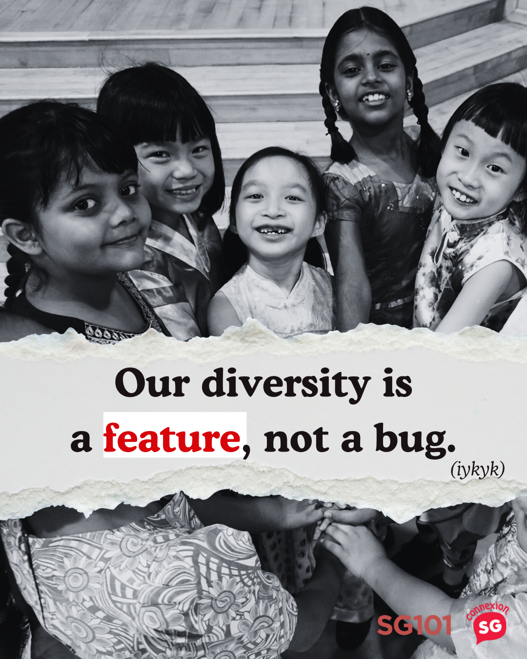 Multiculturalism is a feature, not a bug.
