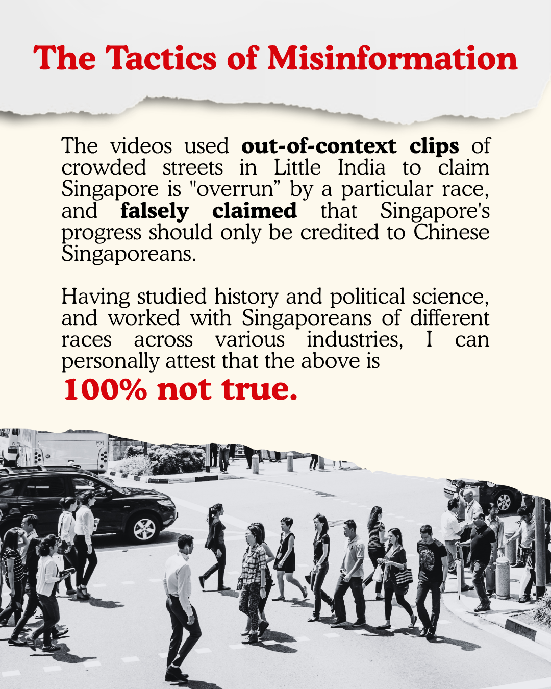 The Tactics of Misinformation