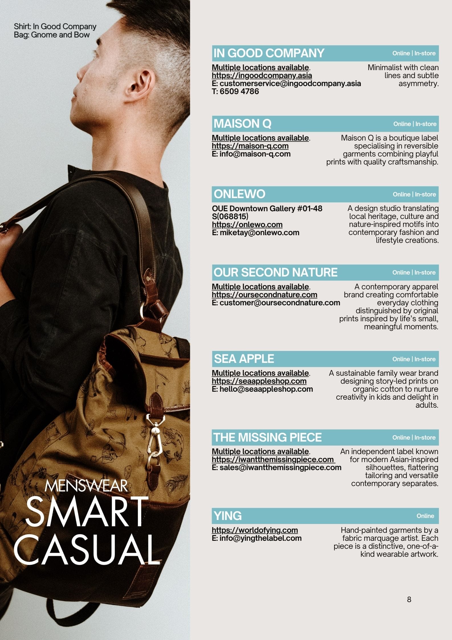 National Fashion Project Magazine Page 8