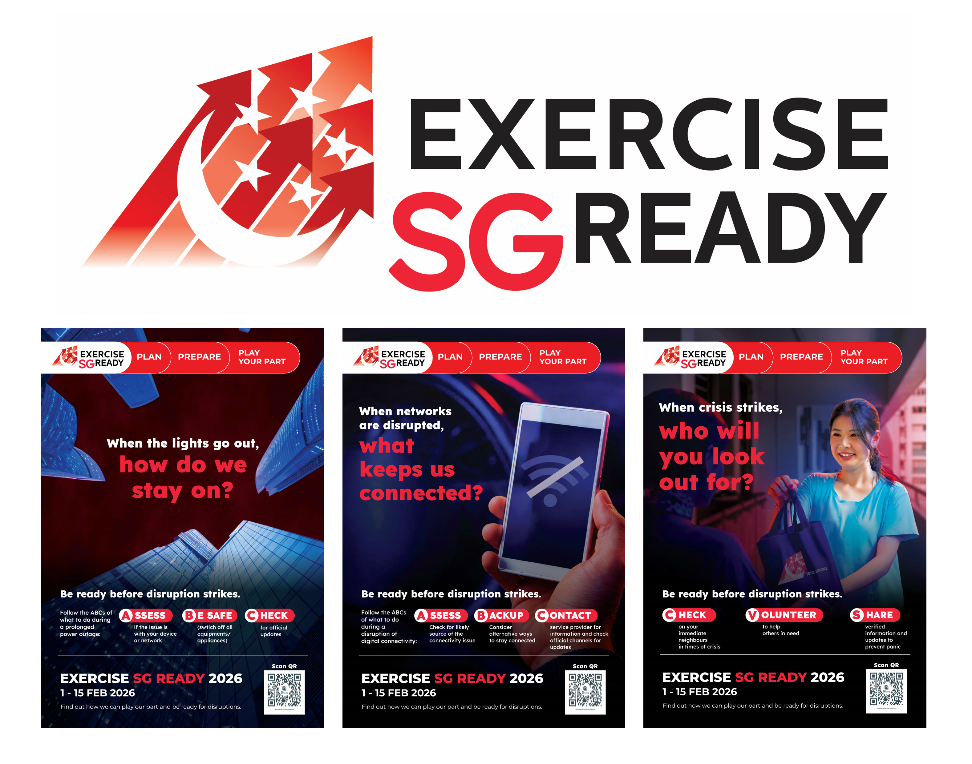 Posters from Exercise SG Ready 2026