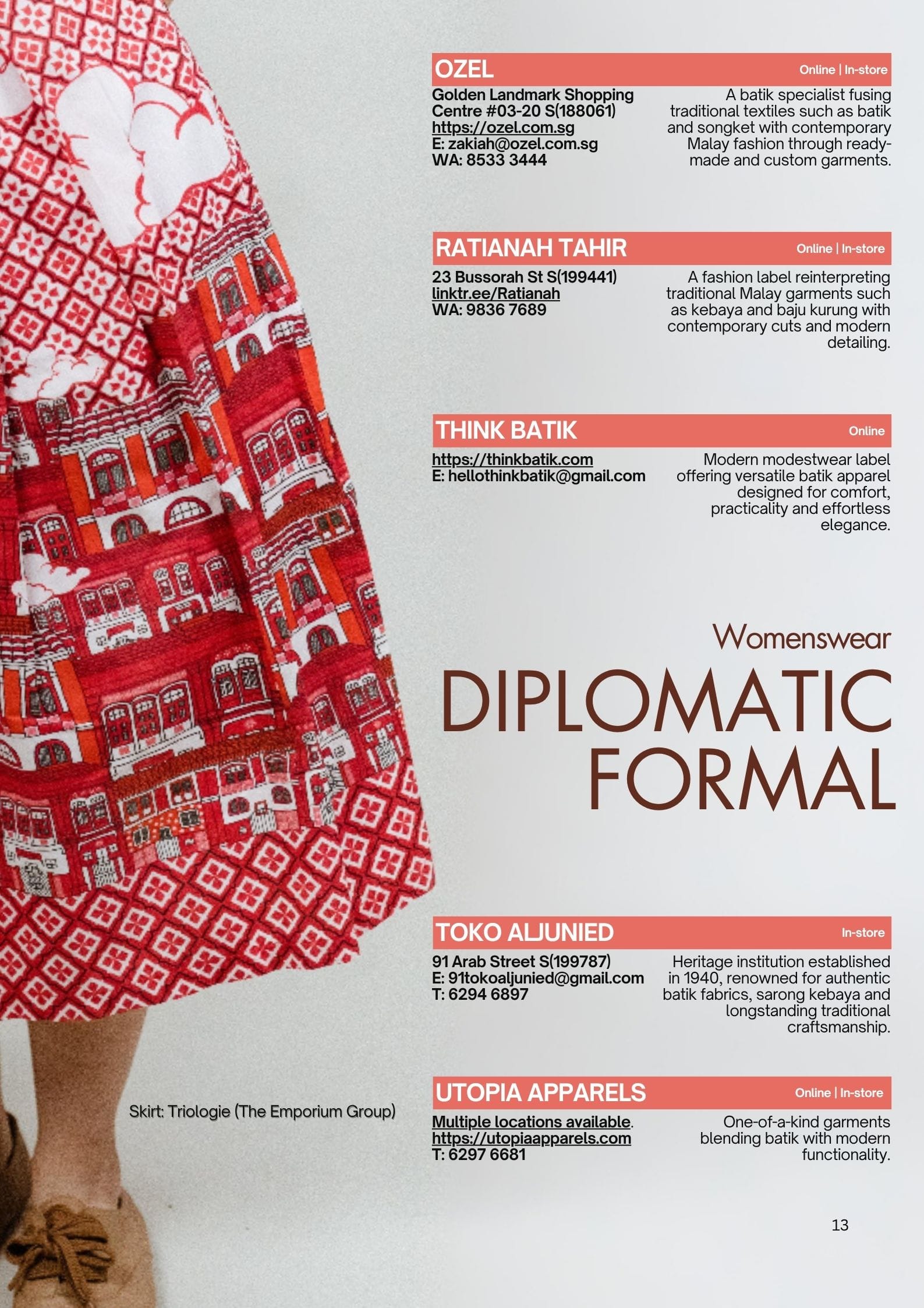 National Fashion Project Magazine Page 13