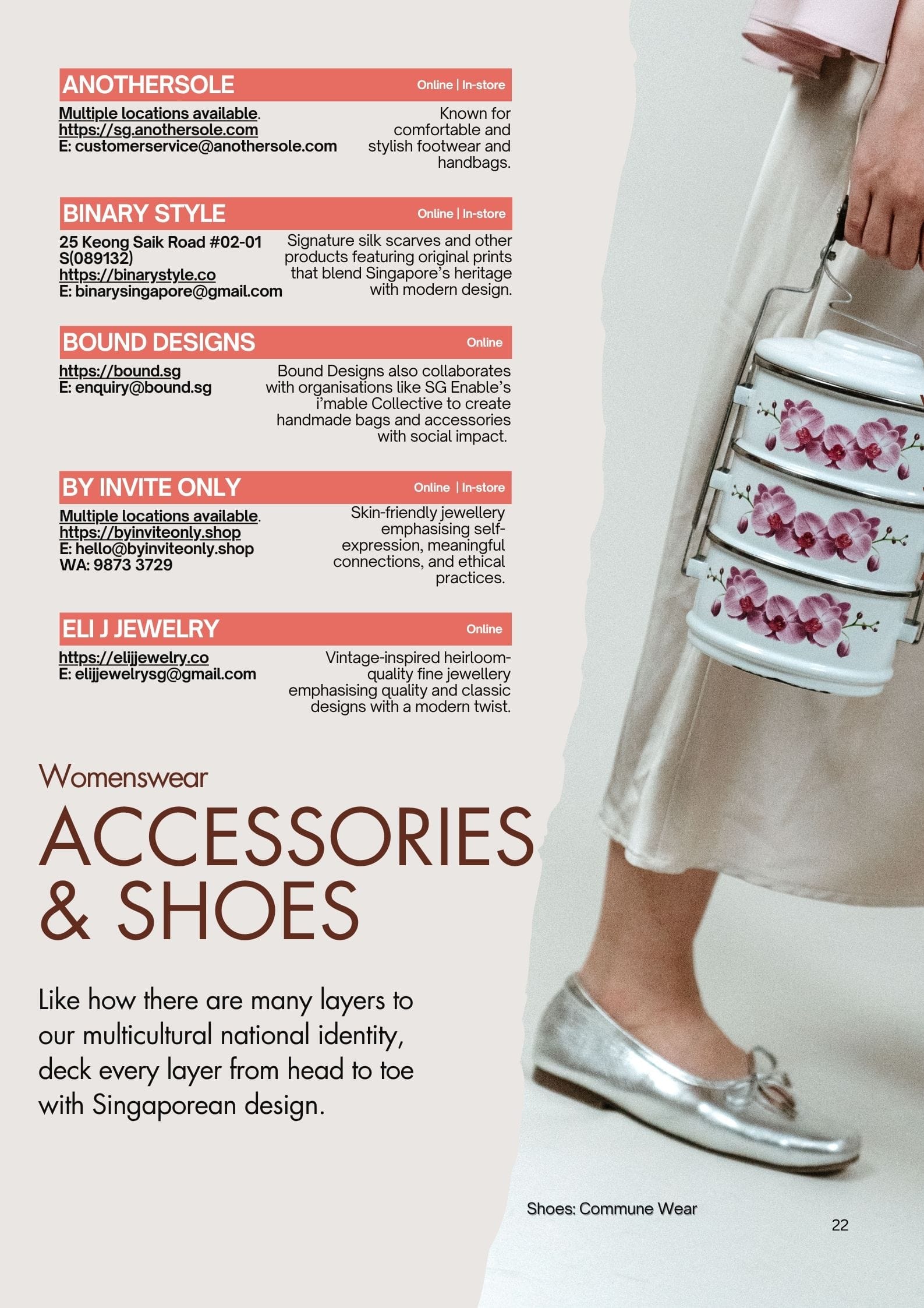 National Fashion Project Magazine Page 22