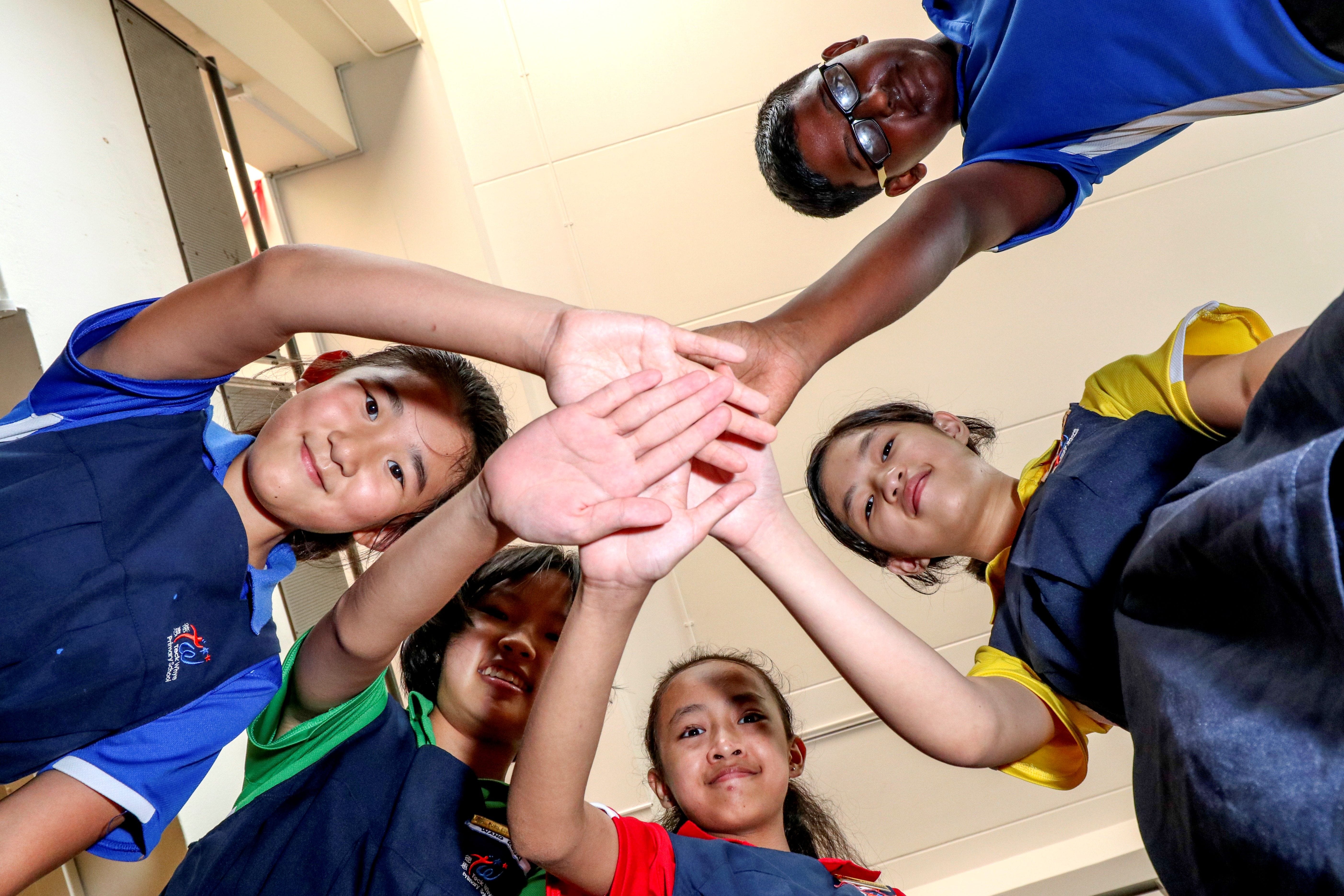 Image of students from Teck Whye Primary School
