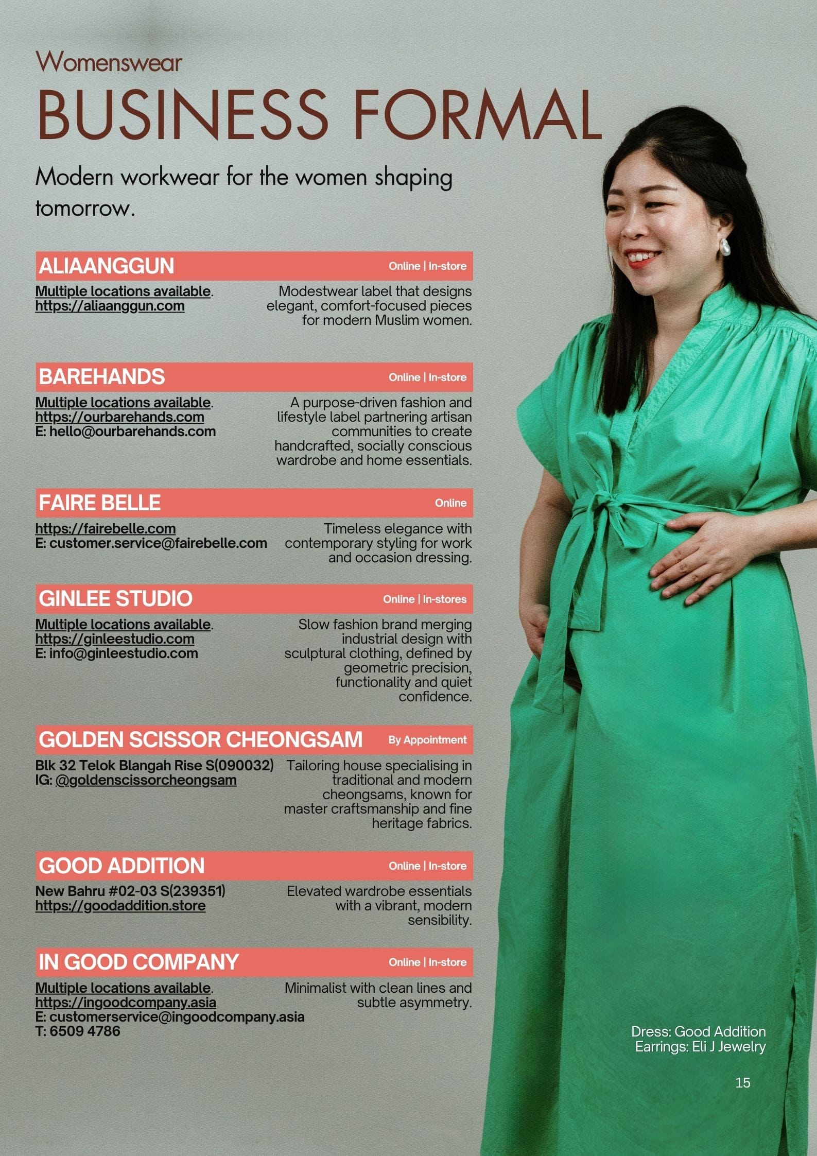 National Fashion Project Magazine Page 15