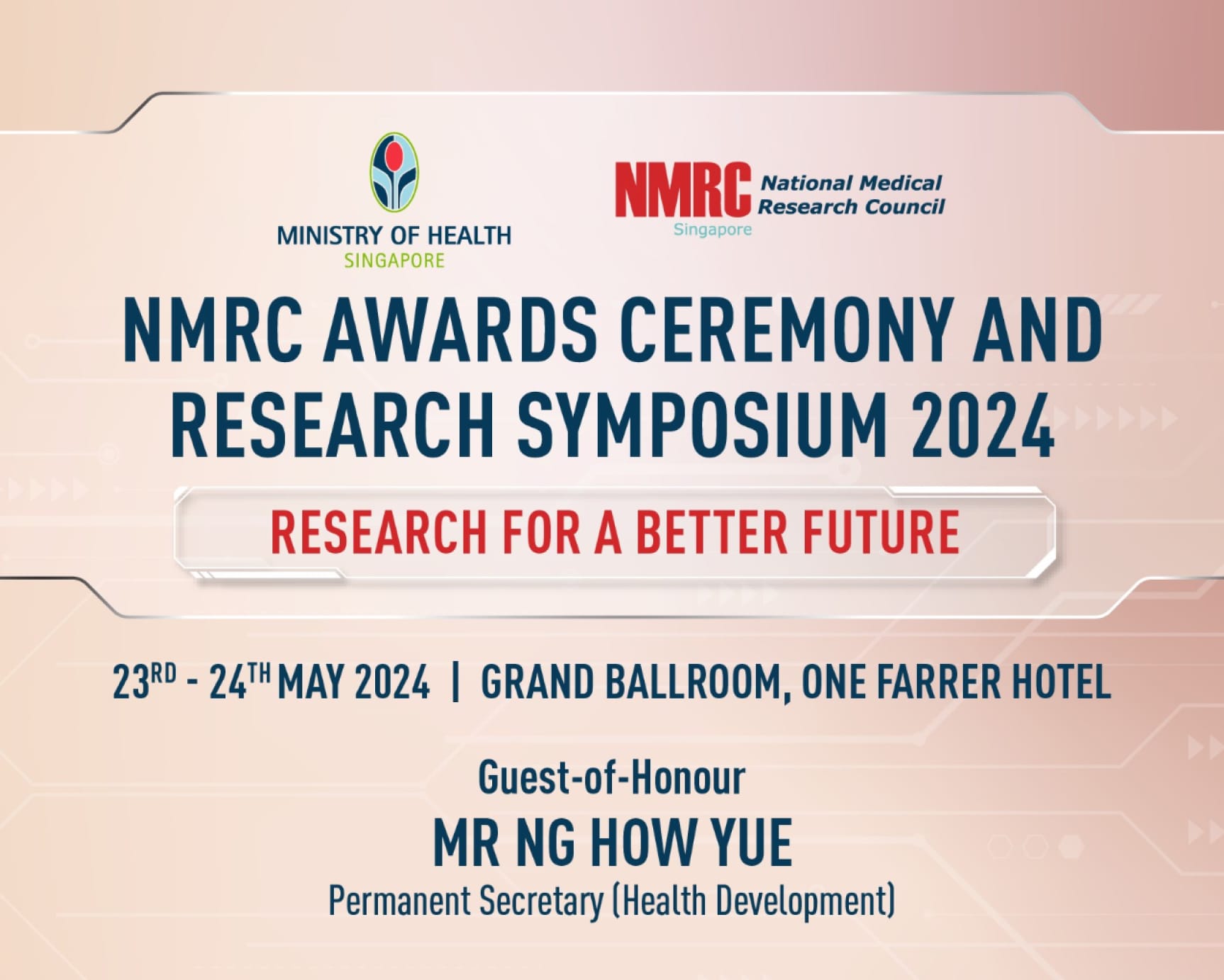 Programme details poster