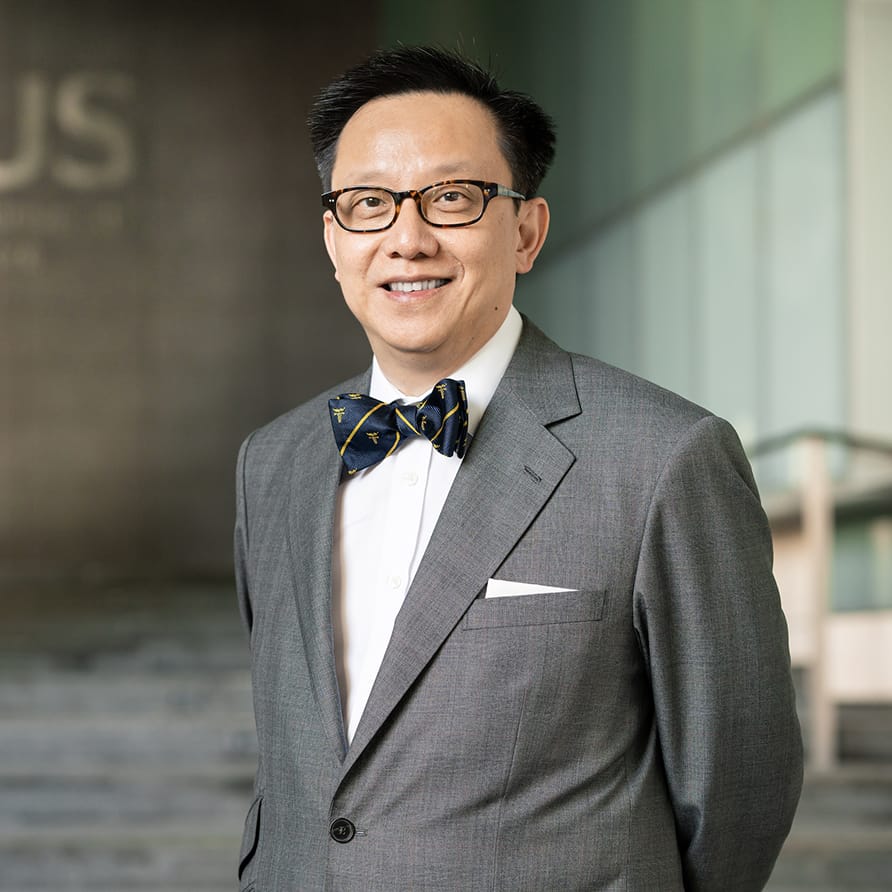 Professor Chong Yap Seng, Dean of Yong Loo Lin School of Medicine, NUS.
