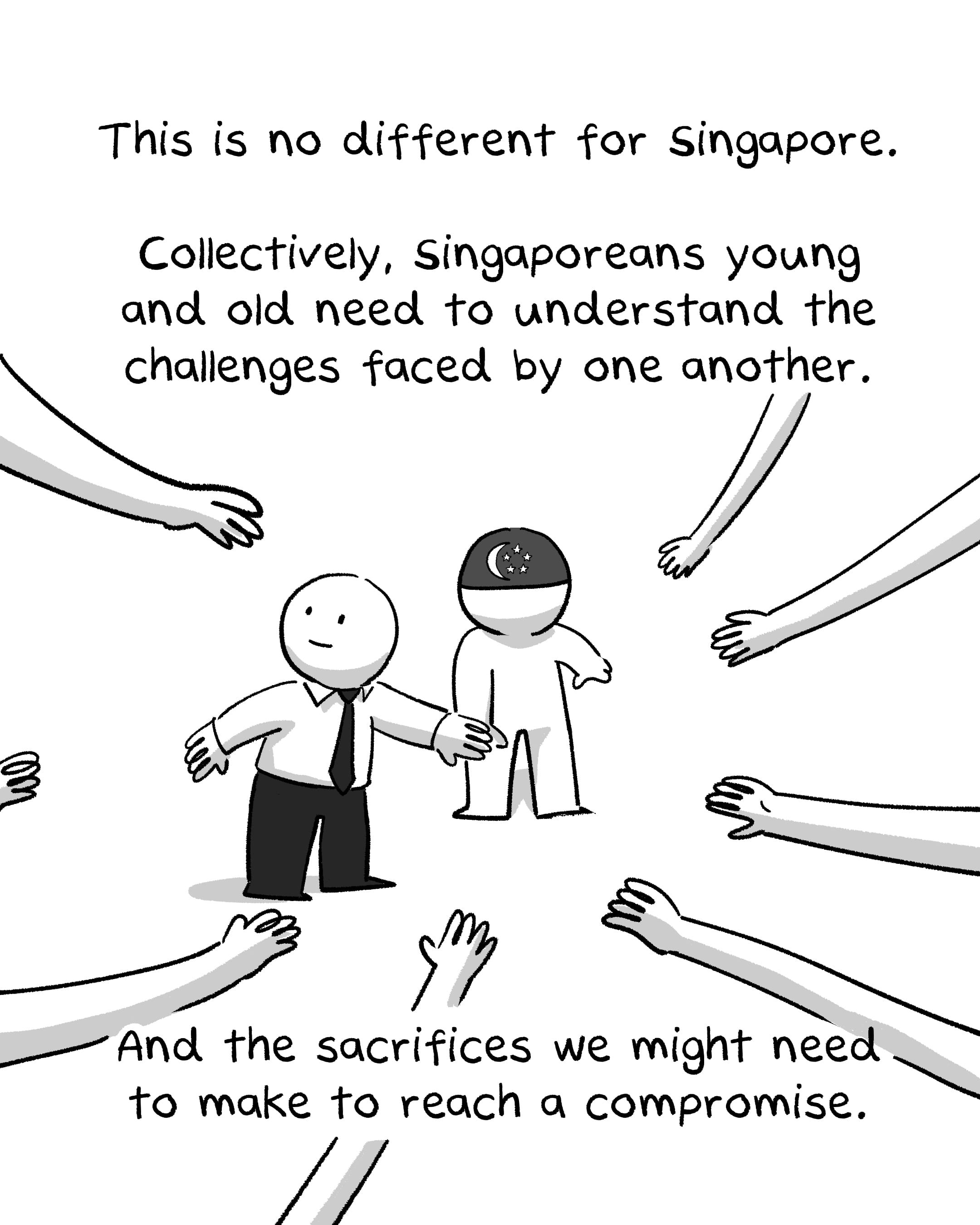 The Woke Salaryman comic strip on Singapore and Millennials Face the Same Problem