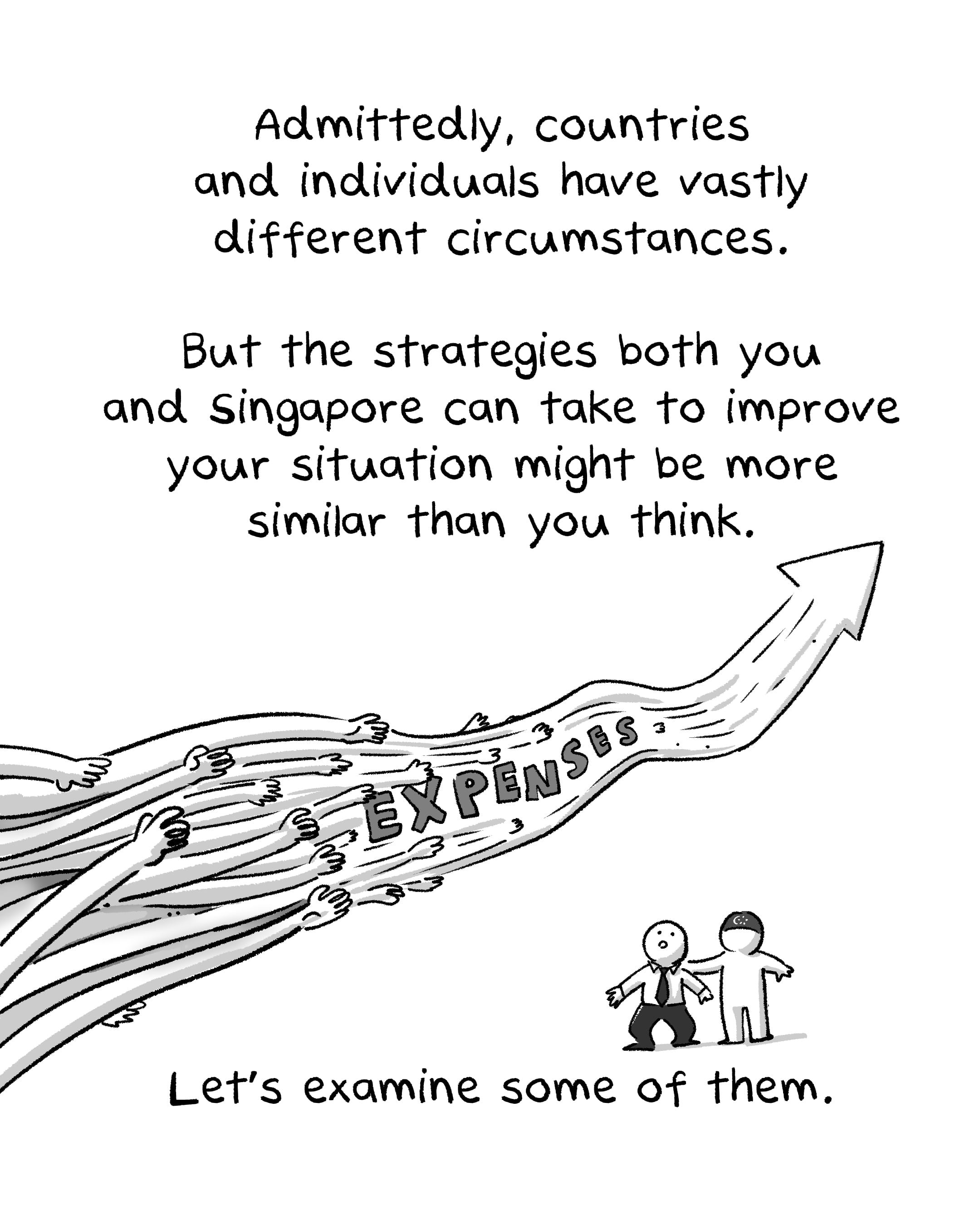 The Woke Salaryman comic strip on Singapore and Millennials Face the Same Problem