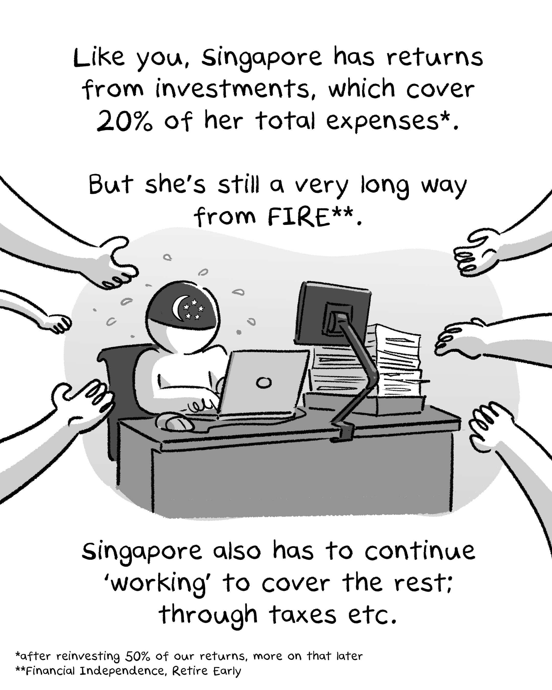 The Woke Salaryman comic strip on Singapore and Millennials Face the Same Problem