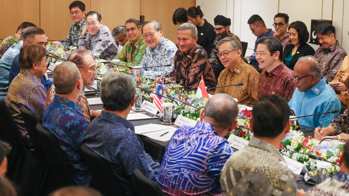 PM Wong and PM Anwar had a productive delegation meeting.