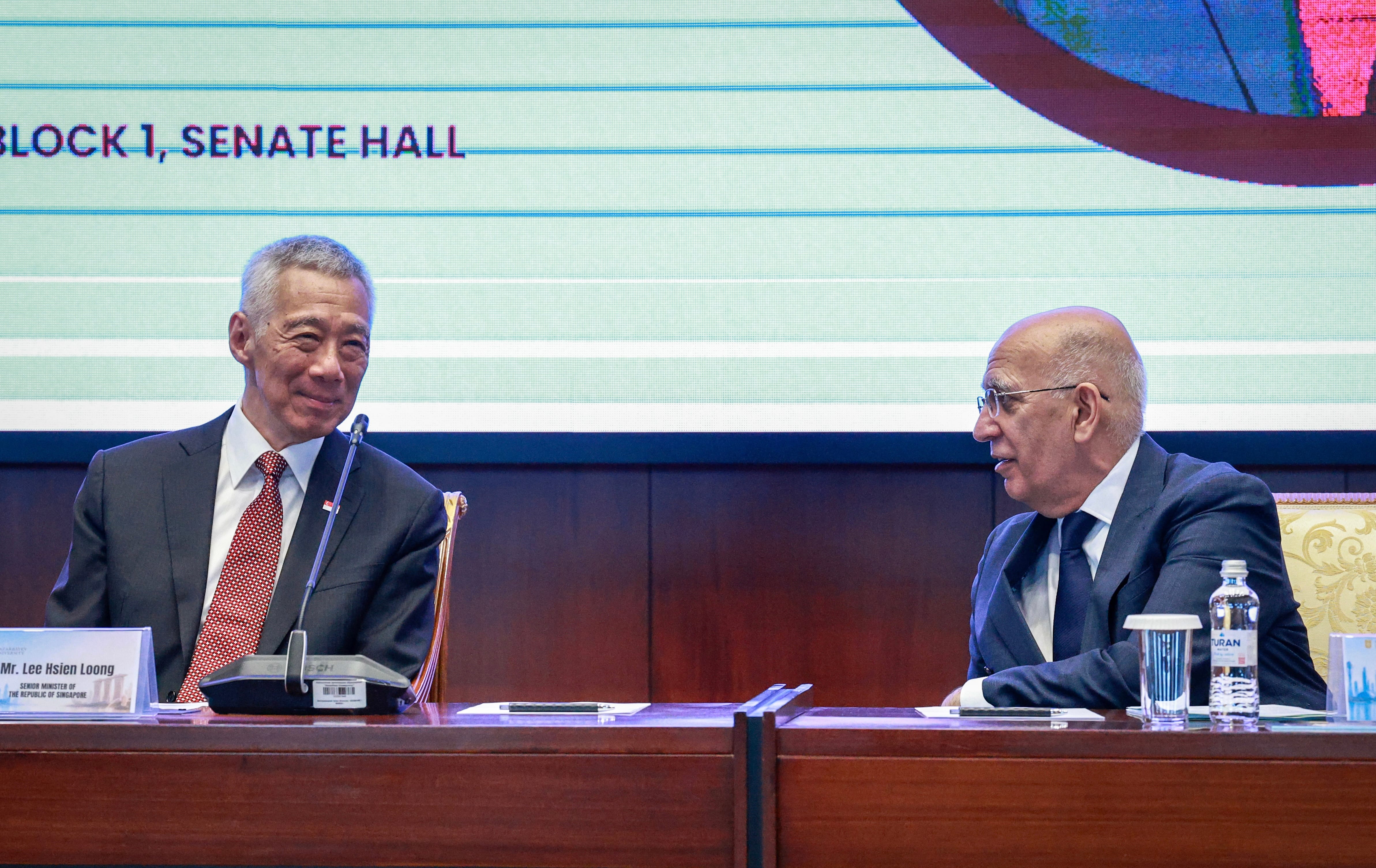 SM Lee Hsien Loong at the Nazarbayev University Lecture Q&A