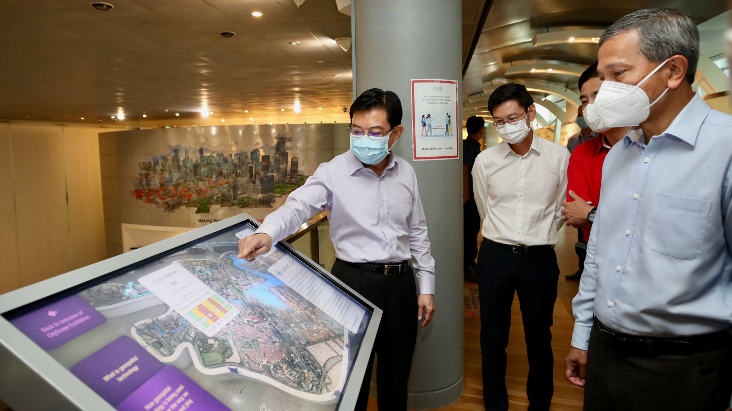 DPM Heng Swee Keat at the Smart Nation & U 2021 at Smart Nation ...