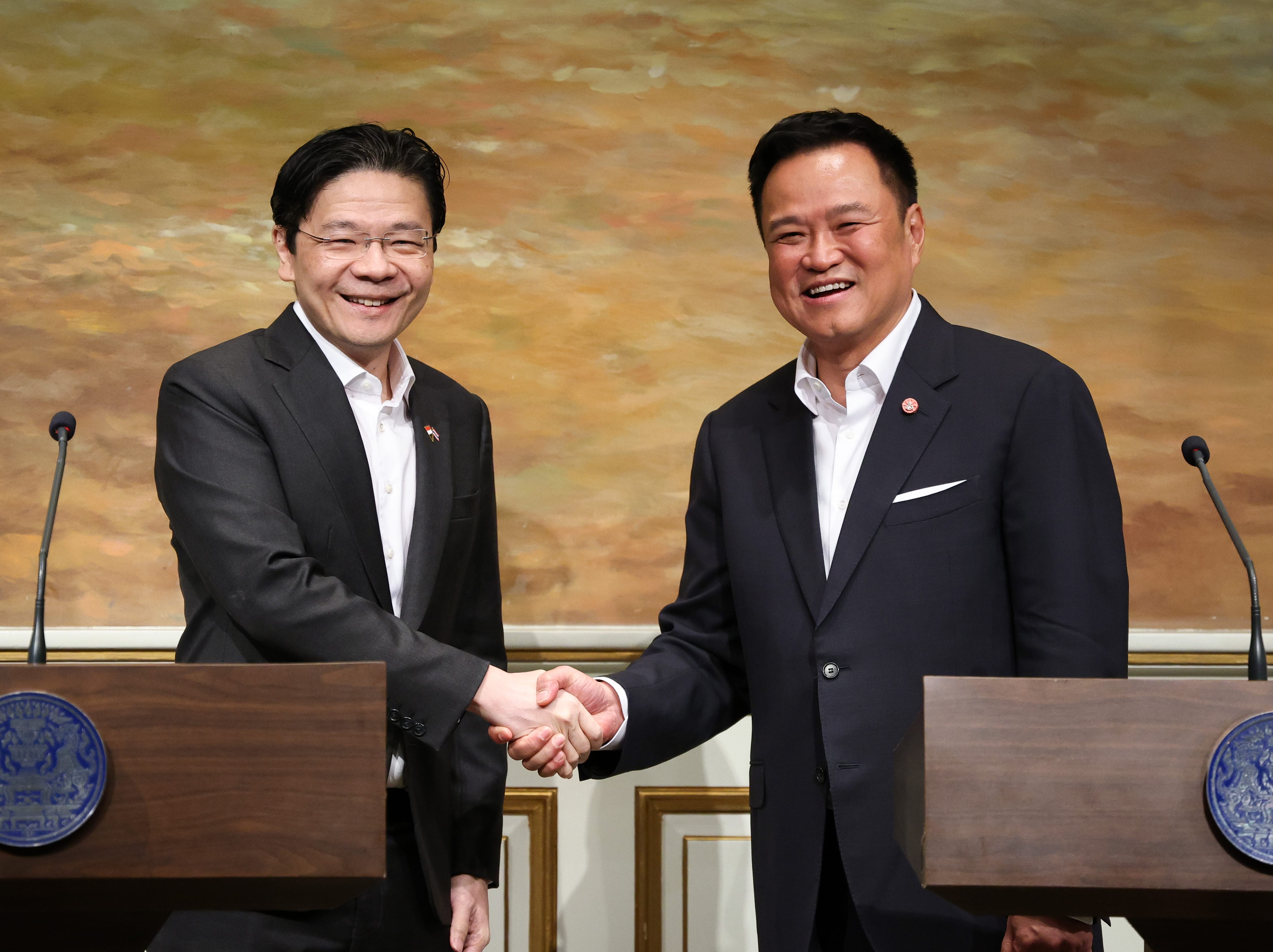 20260902 PM Lawrence Wong at the Singapore-Thailand Leaders' Retreat Joint Press Conference with Thailand Prime Minister Anutin Charnvirakul