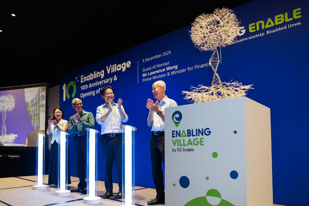20251205 Prime Minister and Minister for Finance Lawrence Wong at the Launch of Vista at Enabling Village